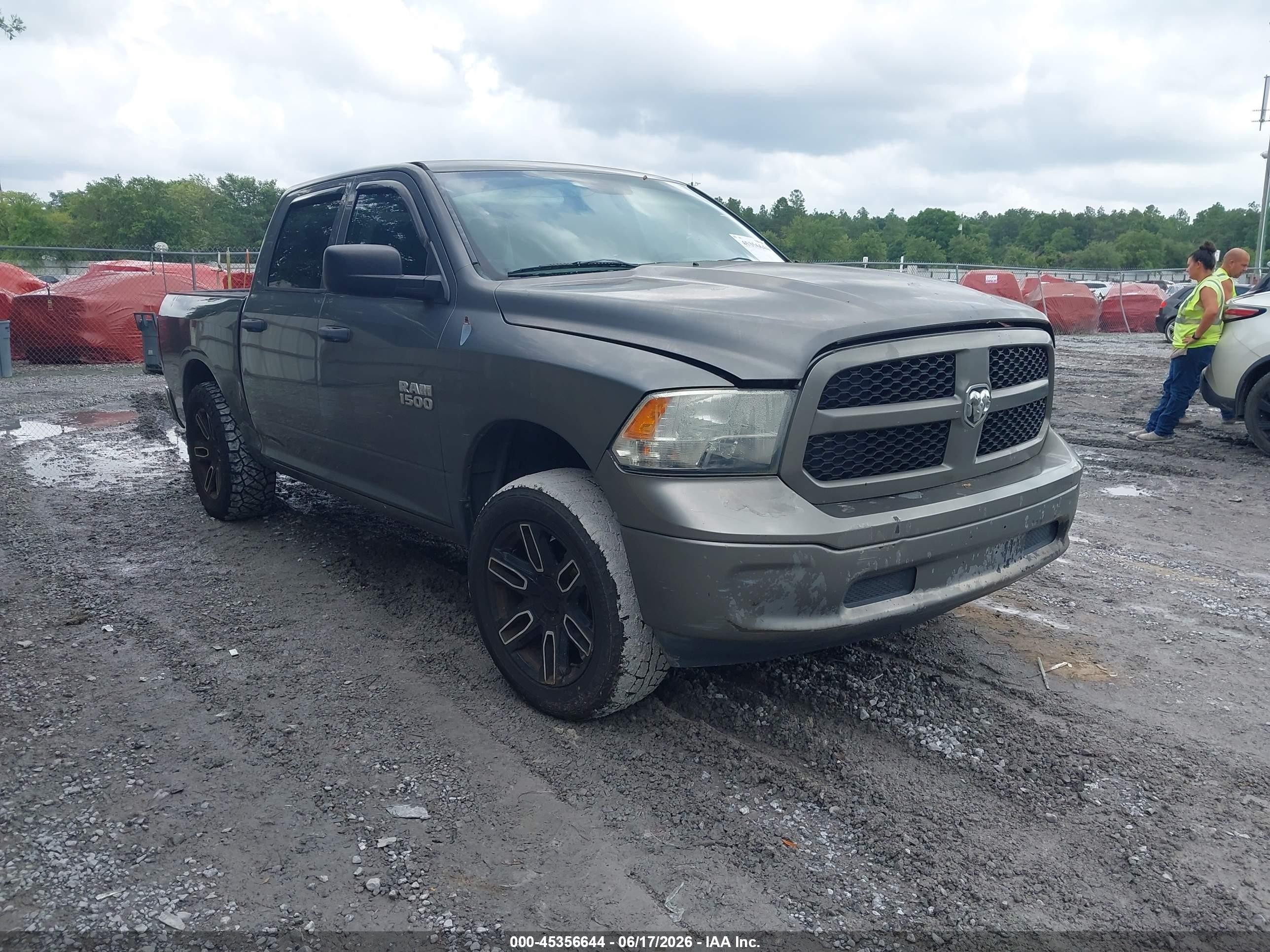 2013 Ram 1500 Tradesman Gray vin: 1C6RR6KPXDS632421