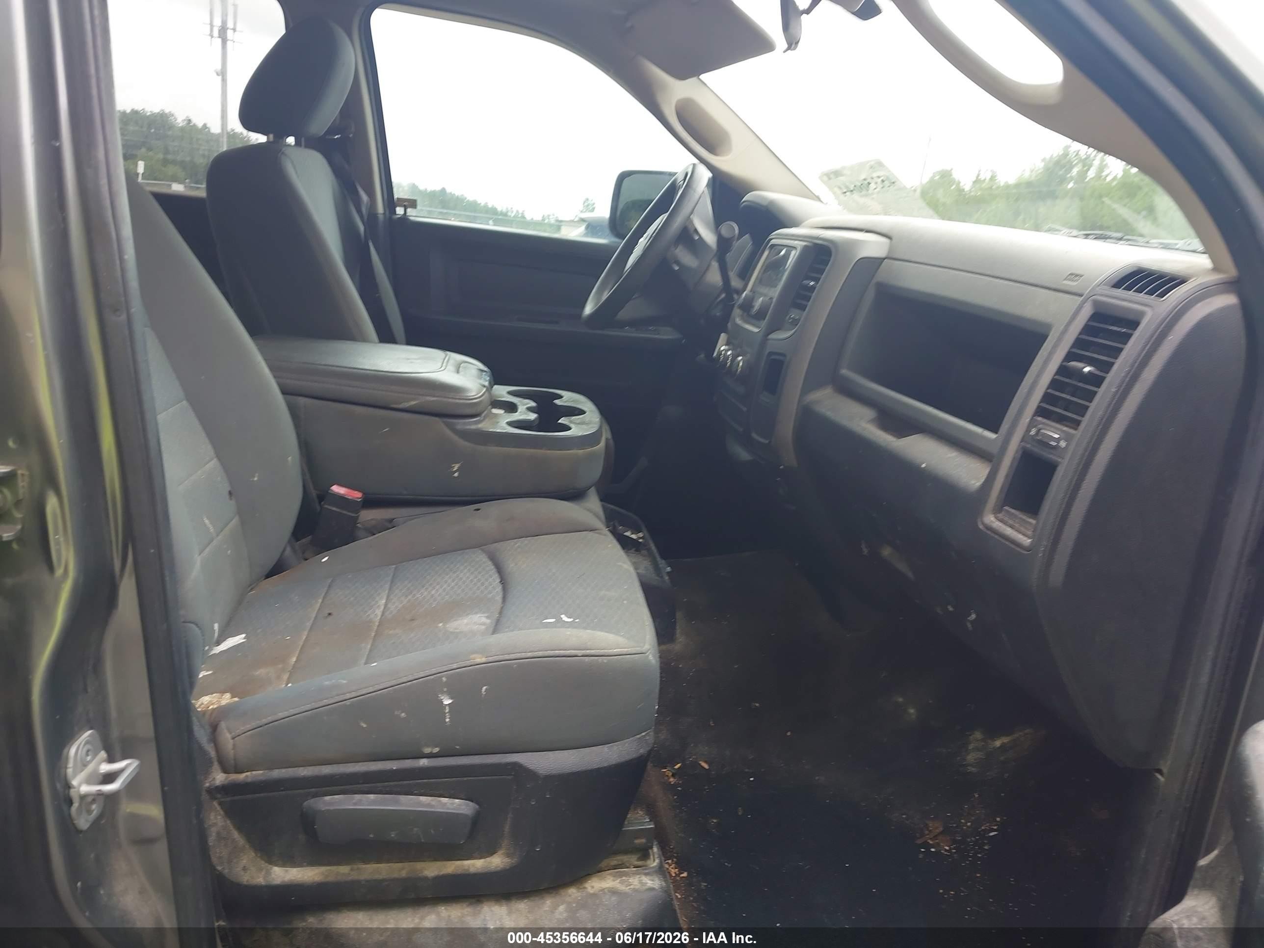 2013 Ram 1500 Tradesman Gray vin: 1C6RR6KPXDS632421