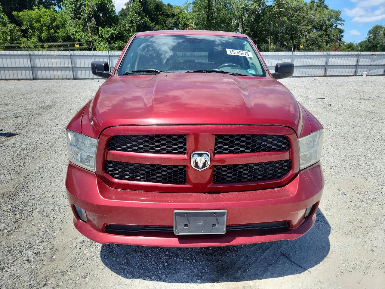 2013 Ram 1500 St Бордовый vin: 1C6RR6KT0DS656689