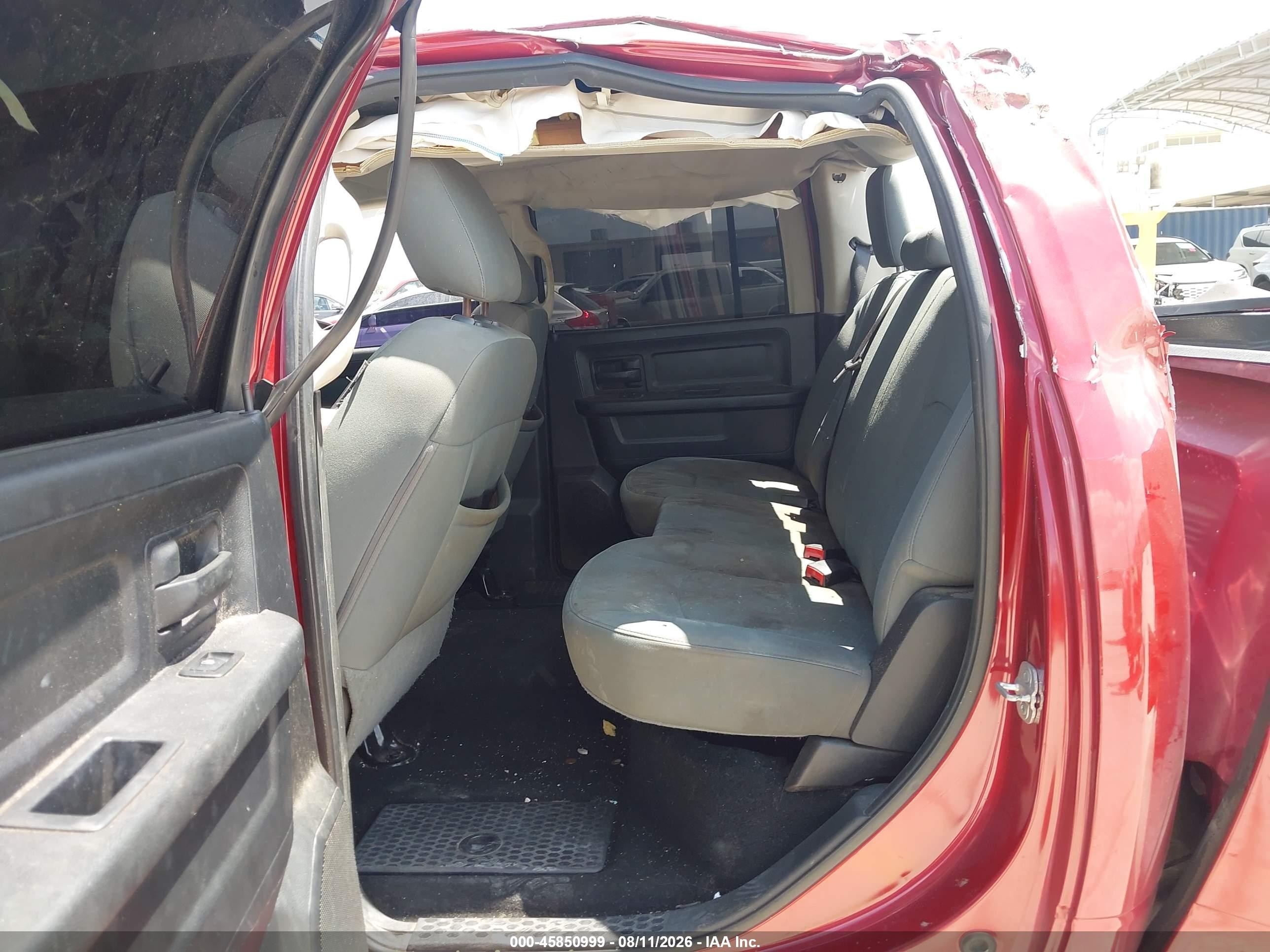 2014 Ram 1500 Express Красный vin: 1C6RR6KT0ES101355