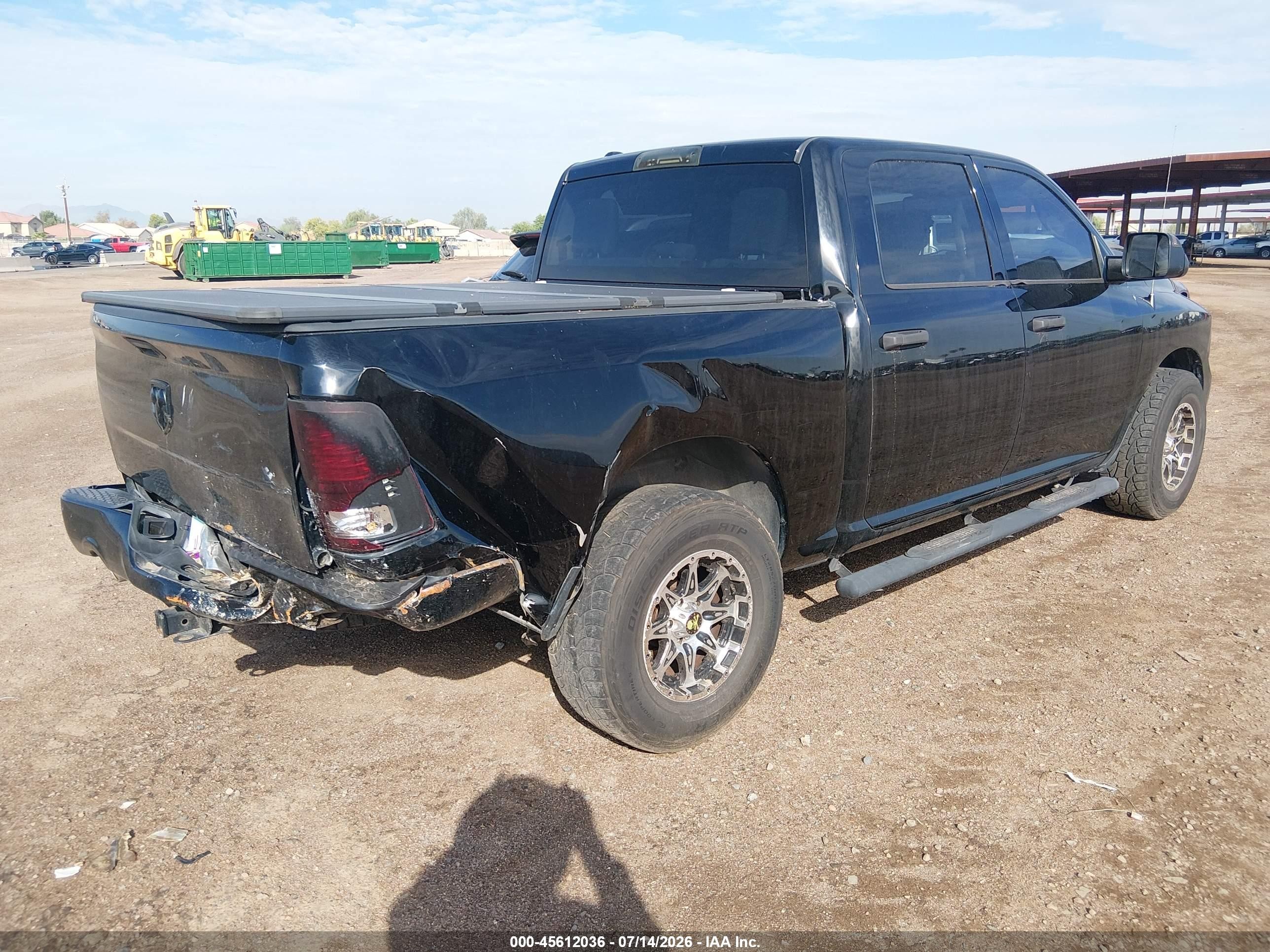 2014 Ram 1500 Express Gray vin: 1C6RR6KT0ES190067