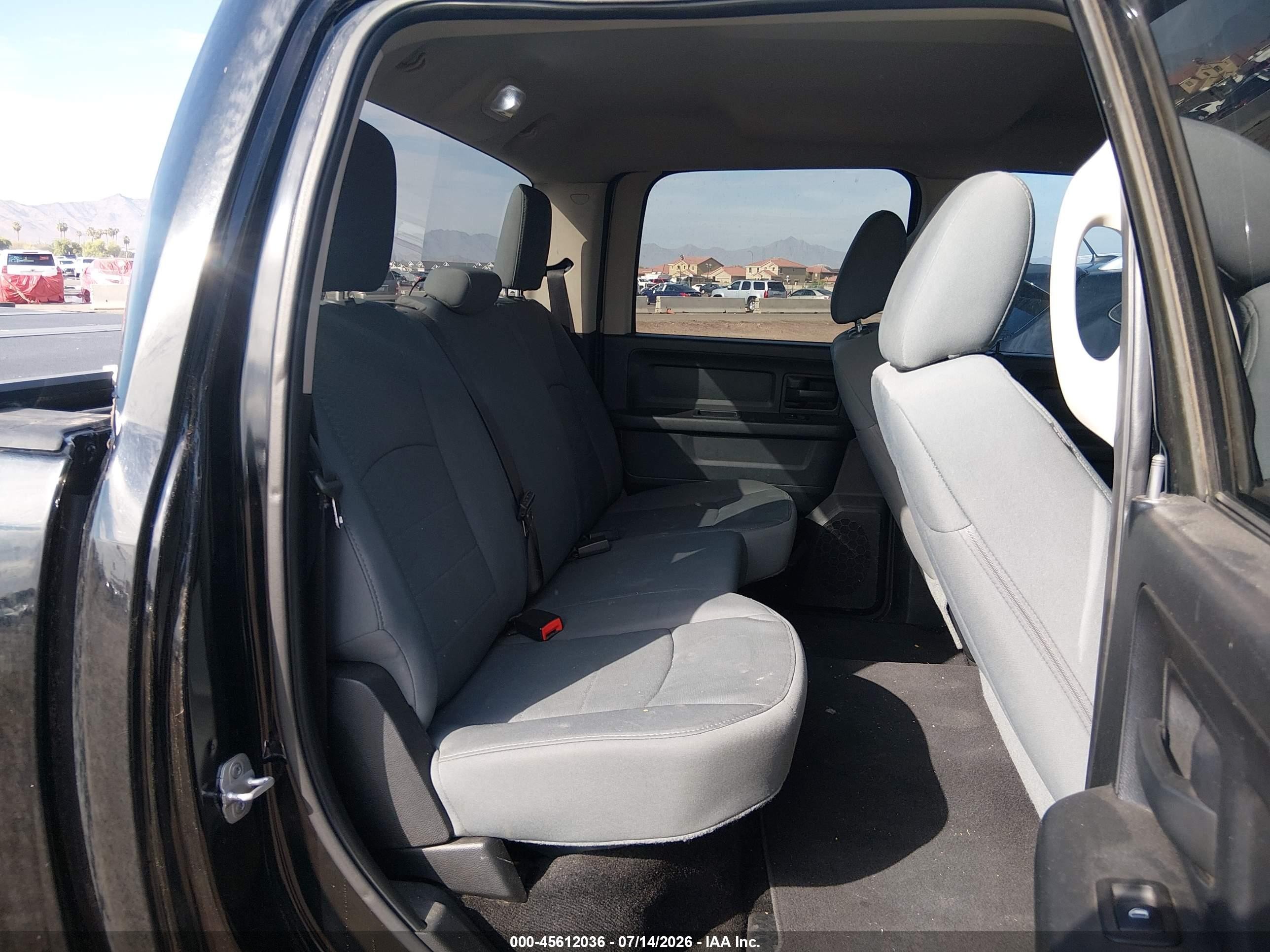 2014 Ram 1500 Express Gray vin: 1C6RR6KT0ES190067