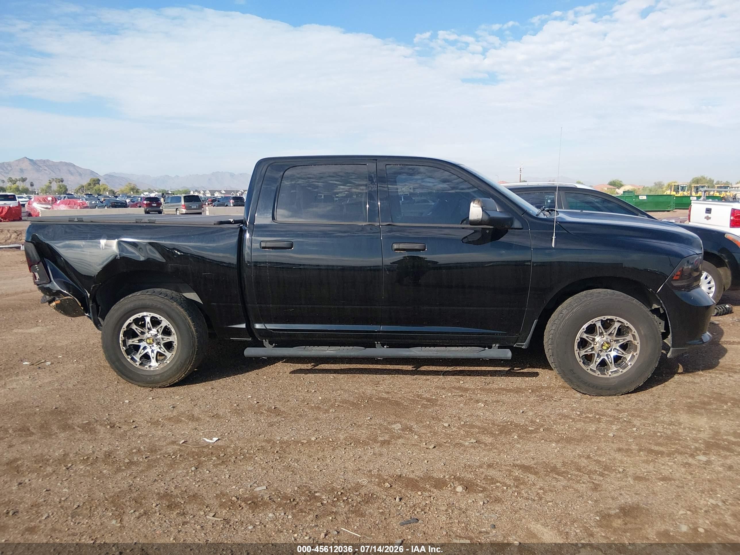 2014 Ram 1500 Express Gray vin: 1C6RR6KT0ES190067