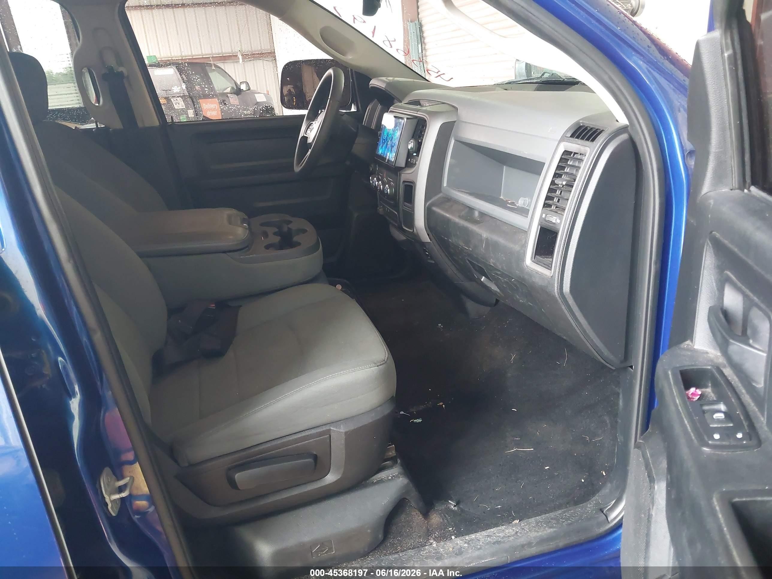 2014 Ram 1500 Express Blue vin: 1C6RR6KT0ES330568