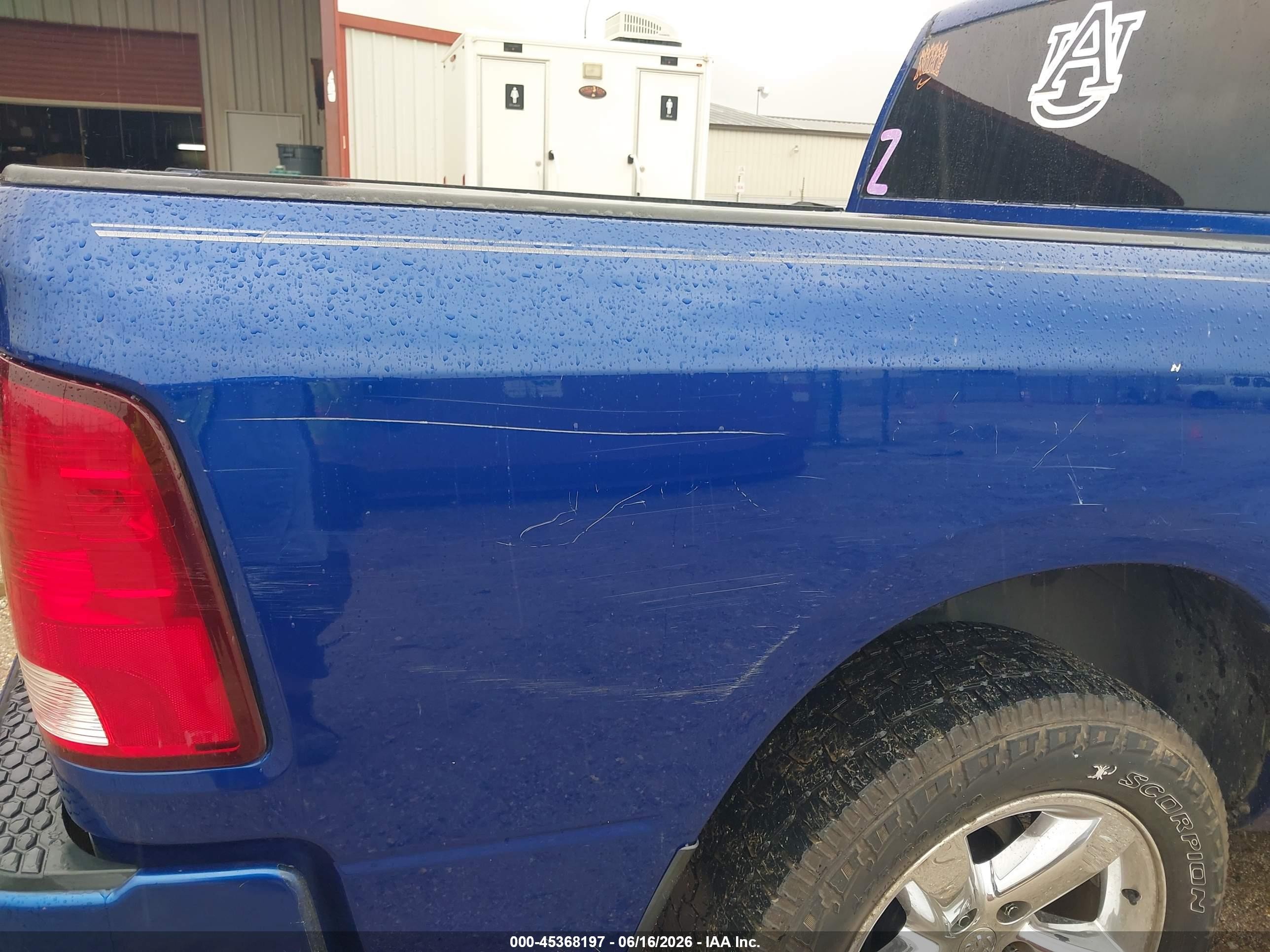 2014 Ram 1500 Express Blue vin: 1C6RR6KT0ES330568