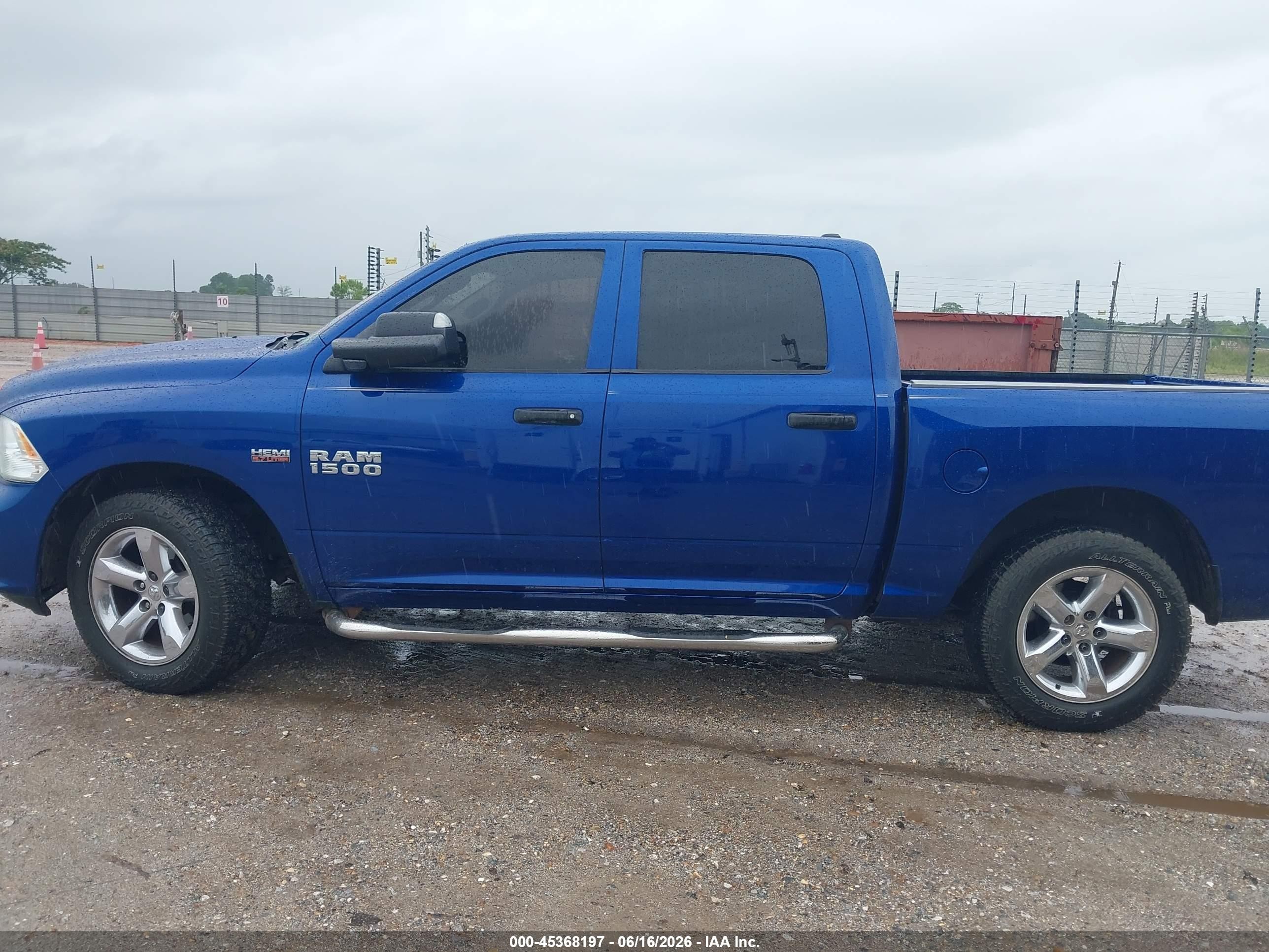 2014 Ram 1500 Express Blue vin: 1C6RR6KT0ES330568