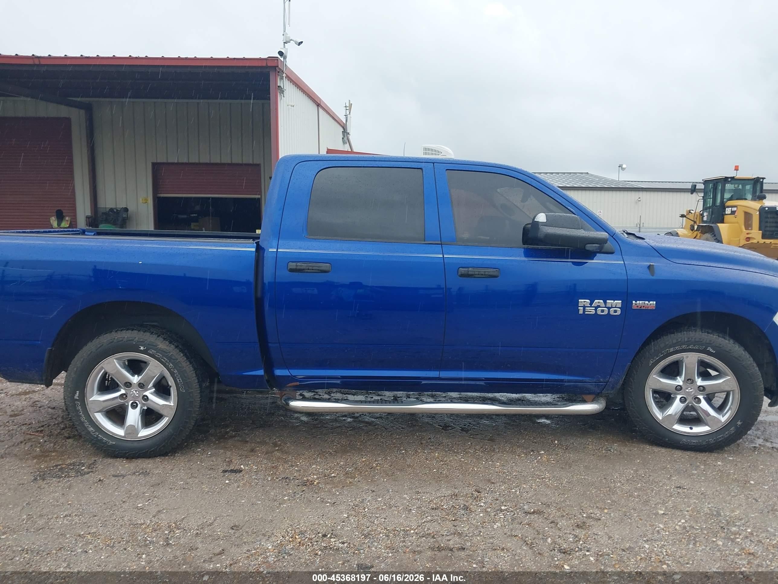2014 Ram 1500 Express Blue vin: 1C6RR6KT0ES330568