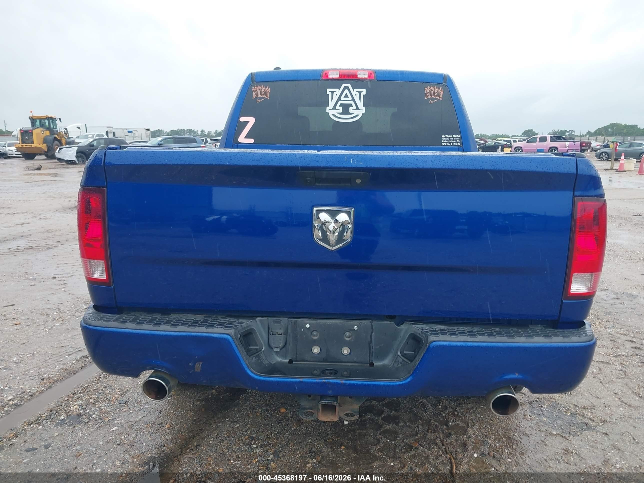 2014 Ram 1500 Express Blue vin: 1C6RR6KT0ES330568