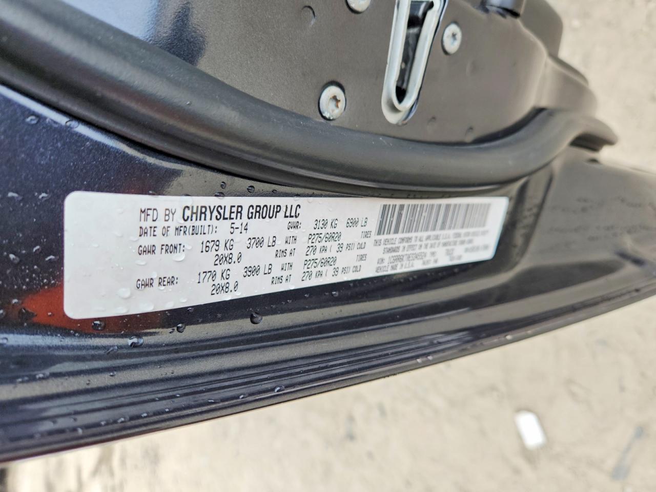 2014 Ram 1500 St Charcoal vin: 1C6RR6KT0ES345524