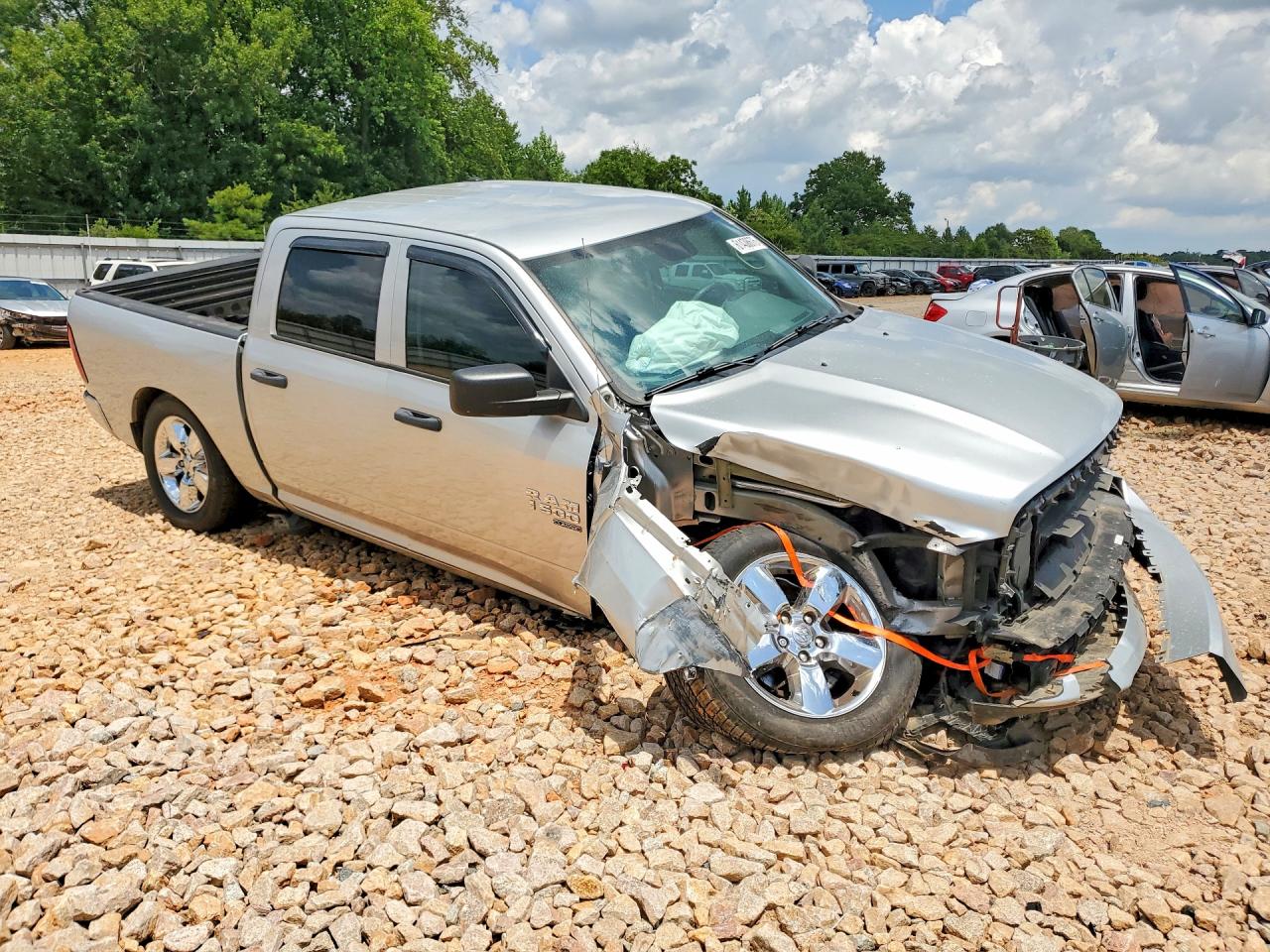 2019 Ram 1500 Classic Tradesman Silver vin: 1C6RR6KT0KS538817