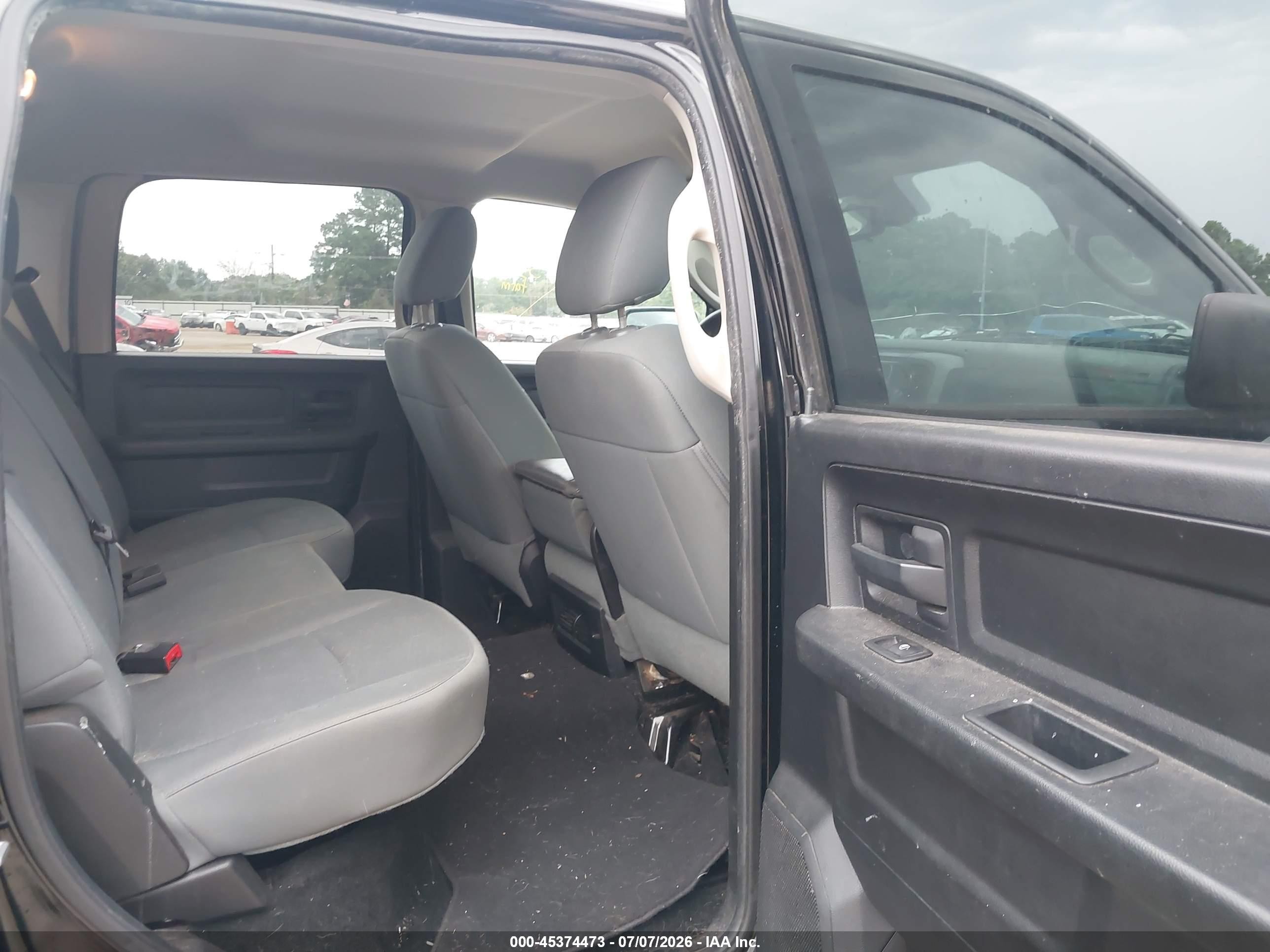 2014 Ram 1500 Express Черный vin: 1C6RR6KT1ES267898