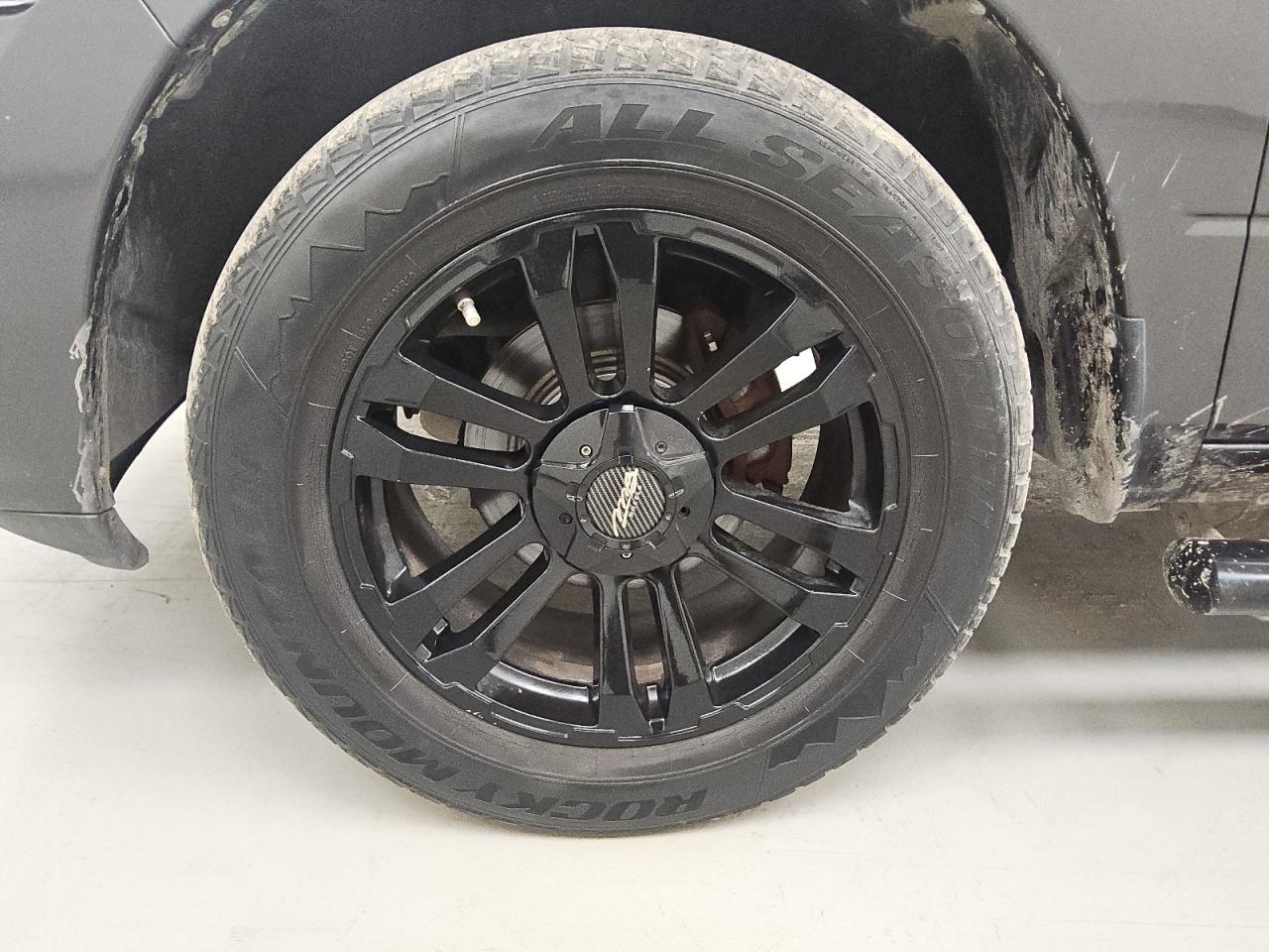 2014 Ram 1500 St Gray vin: 1C6RR6KT1ES272213 Damage: Left Front Wheel, Aftermarket, Acceptable