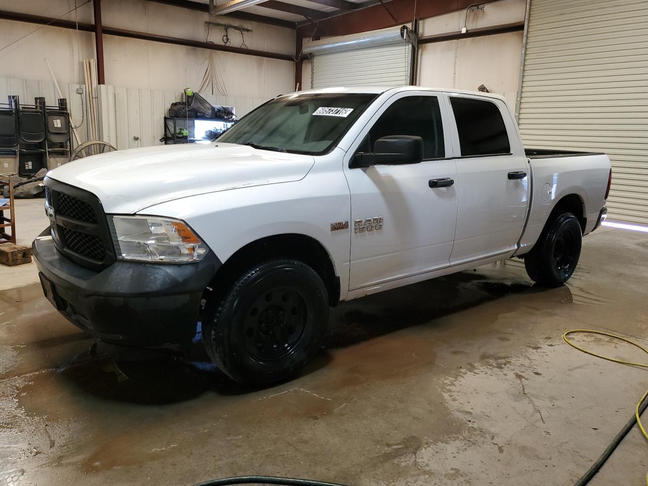 2014 Ram 1500 St Белый vin: 1C6RR6KT1ES446085 Damage: Hood, Heavy Scratch, 9 To 10 Inches