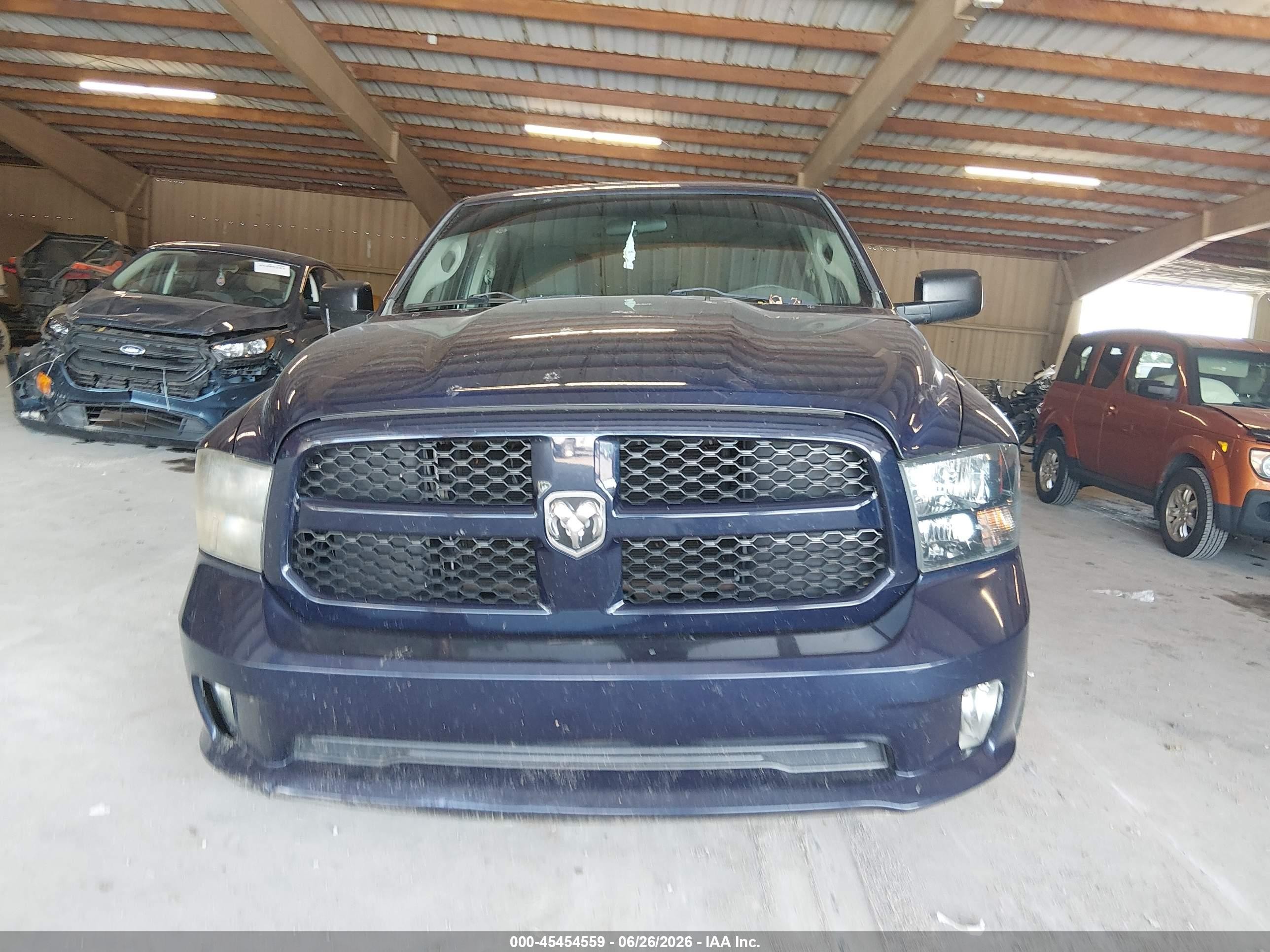 2013 Ram 1500 Express Синий vin: 1C6RR6KT2DS702989