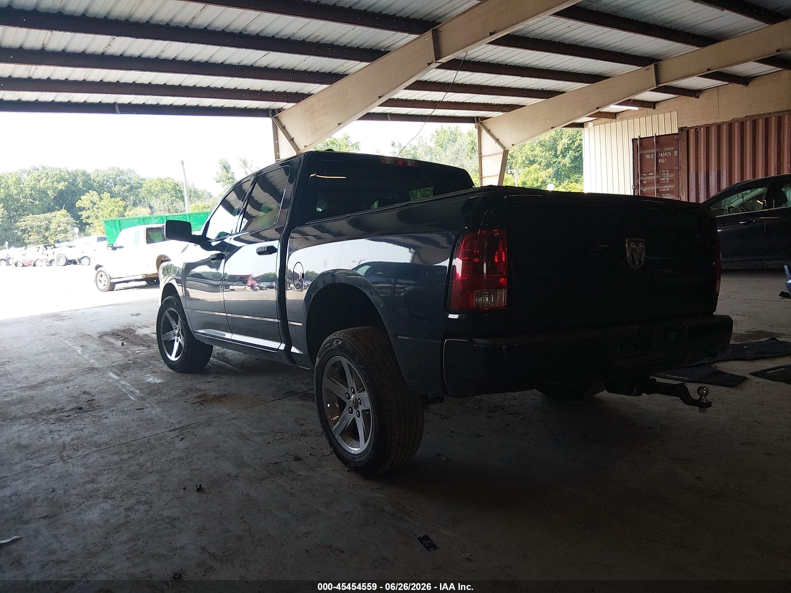 2013 Ram 1500 Express Синий vin: 1C6RR6KT2DS702989