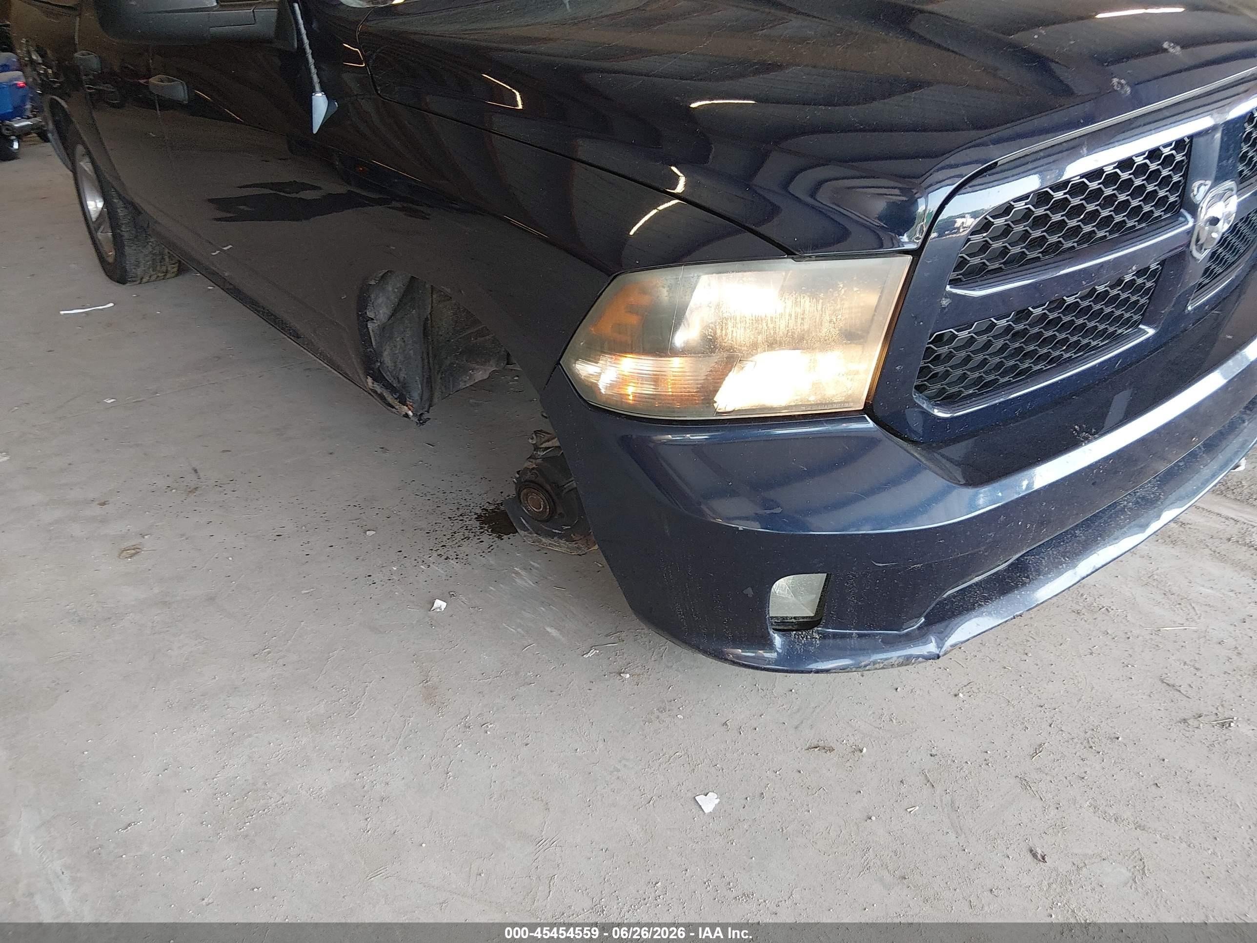2013 Ram 1500 Express Синий vin: 1C6RR6KT2DS702989