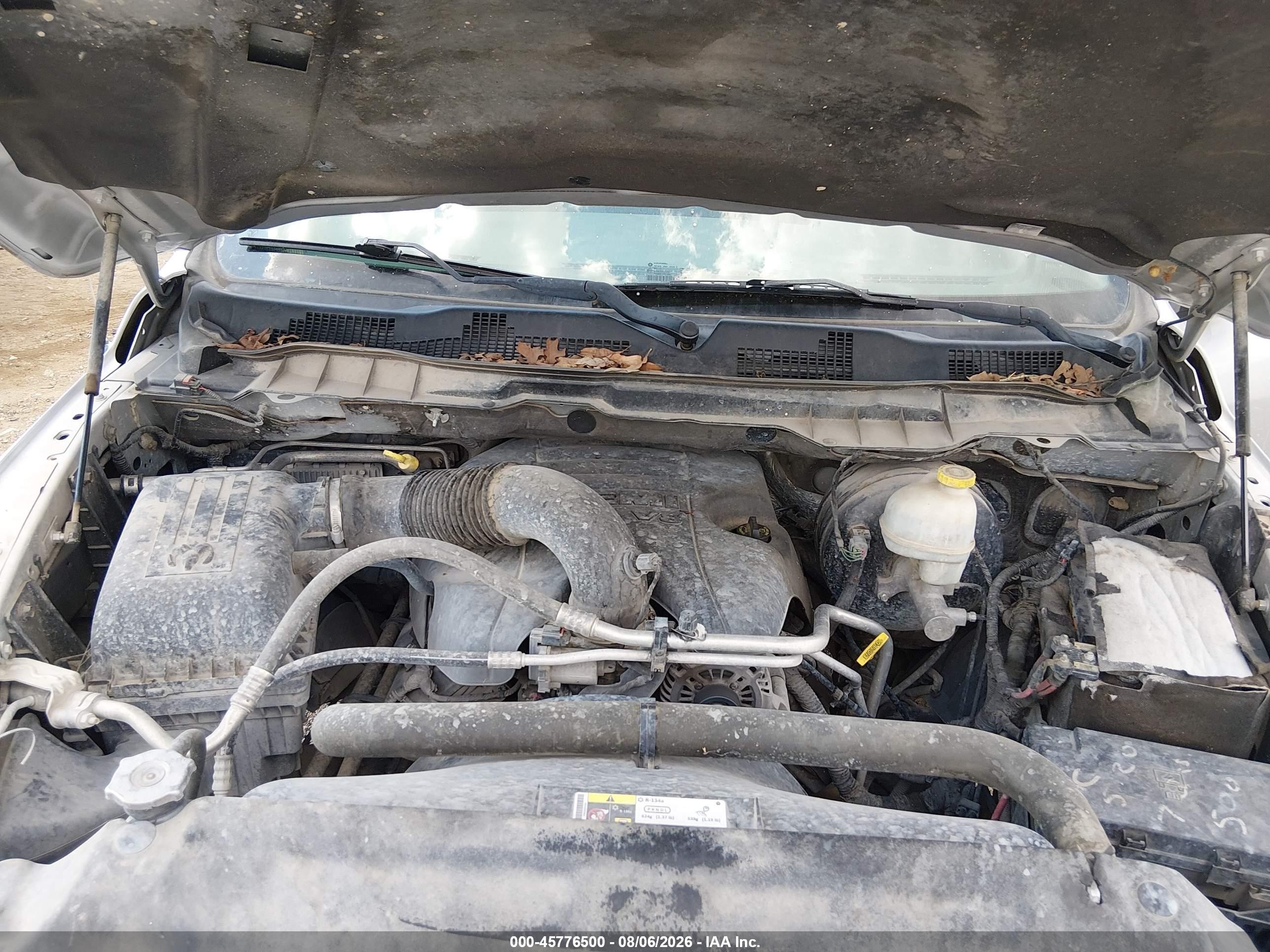2013 Ram 1500 Express Серебряный vin: 1C6RR6KT3DS669842