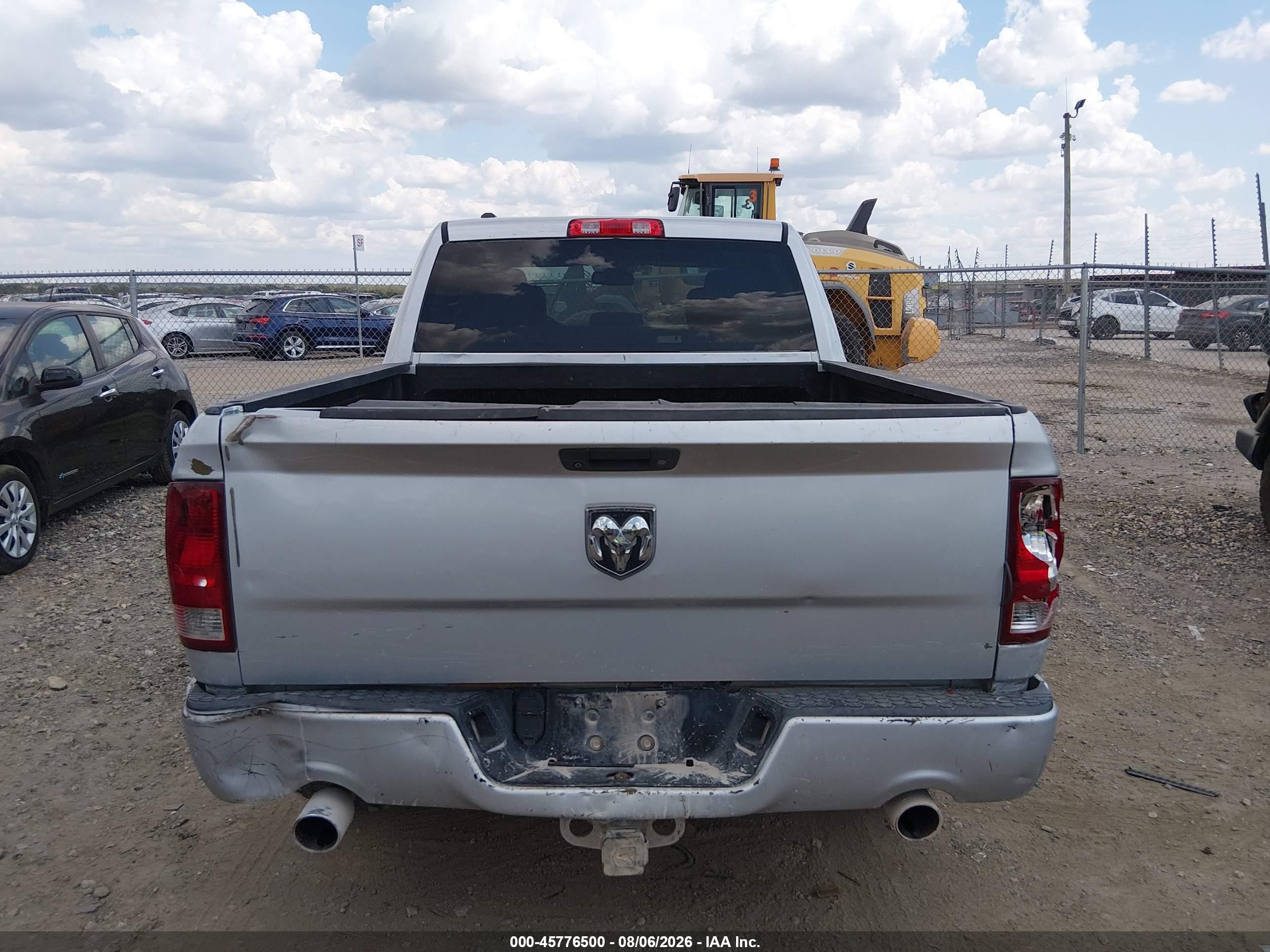 2013 Ram 1500 Express Серебряный vin: 1C6RR6KT3DS669842