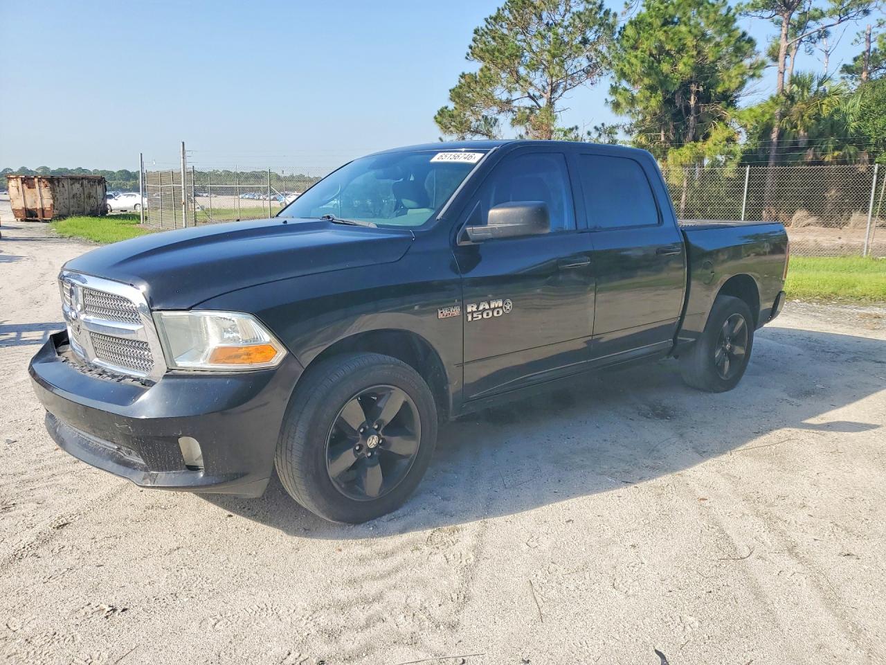 2014 Ram 1500 St Черный vin: 1C6RR6KT3ES122149