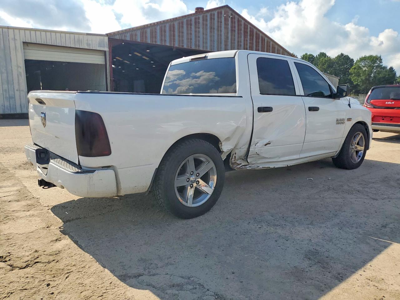 2014 Ram 1500 St Белый vin: 1C6RR6KT3ES238418