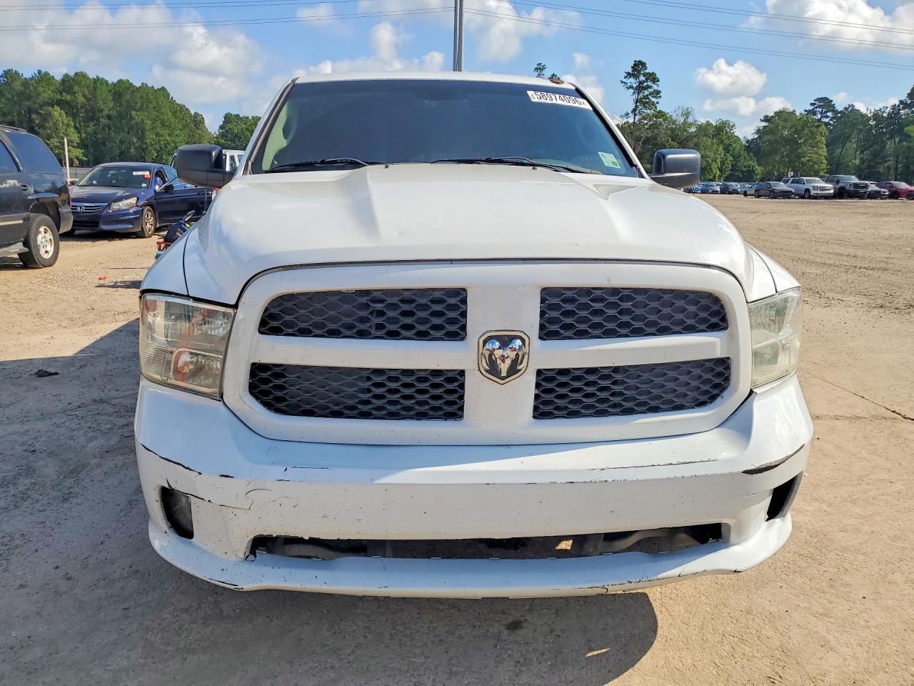 2014 Ram 1500 St Белый vin: 1C6RR6KT3ES238418