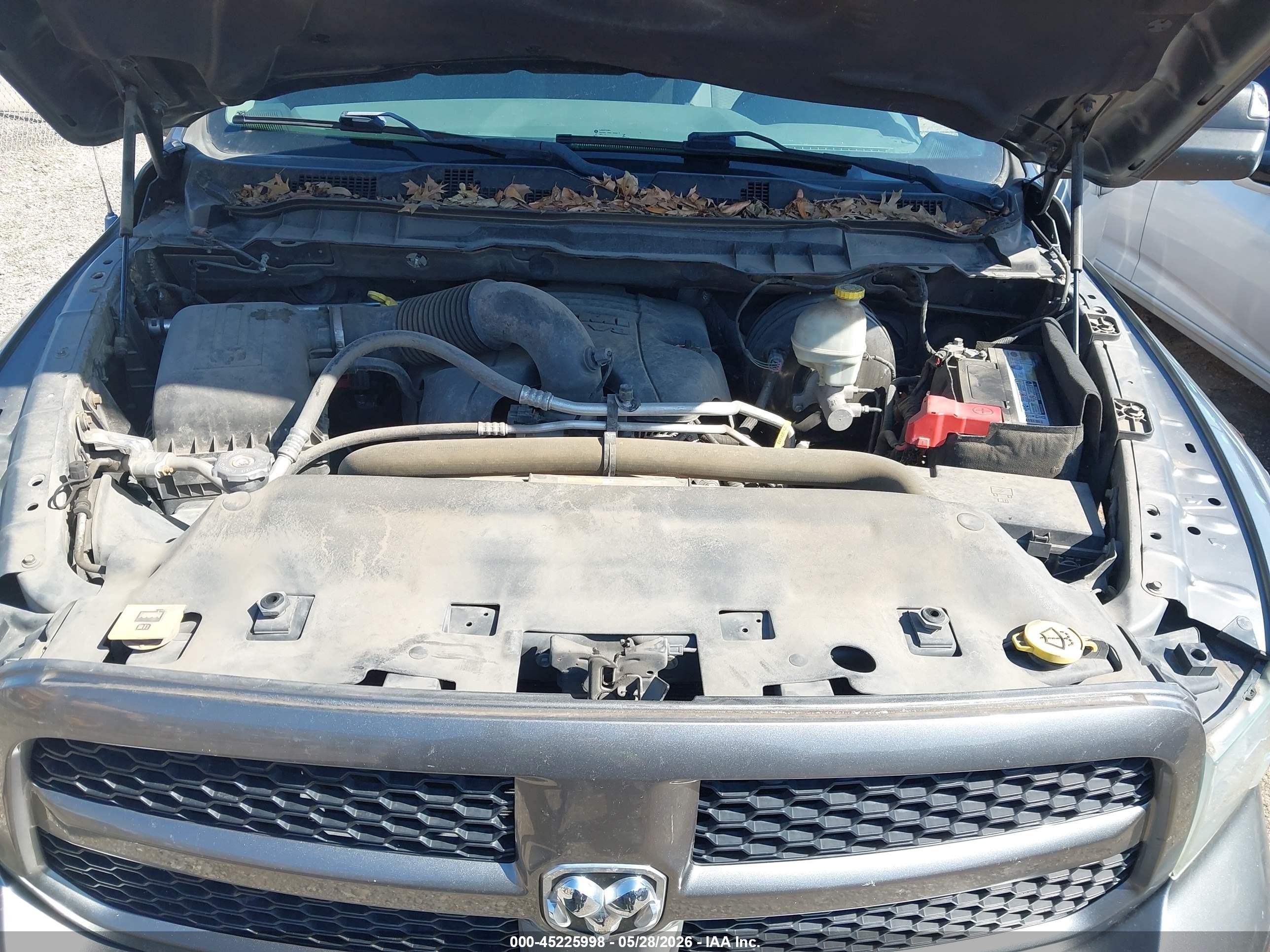2013 Ram 1500 Express Gray vin: 1C6RR6KT4DS700659