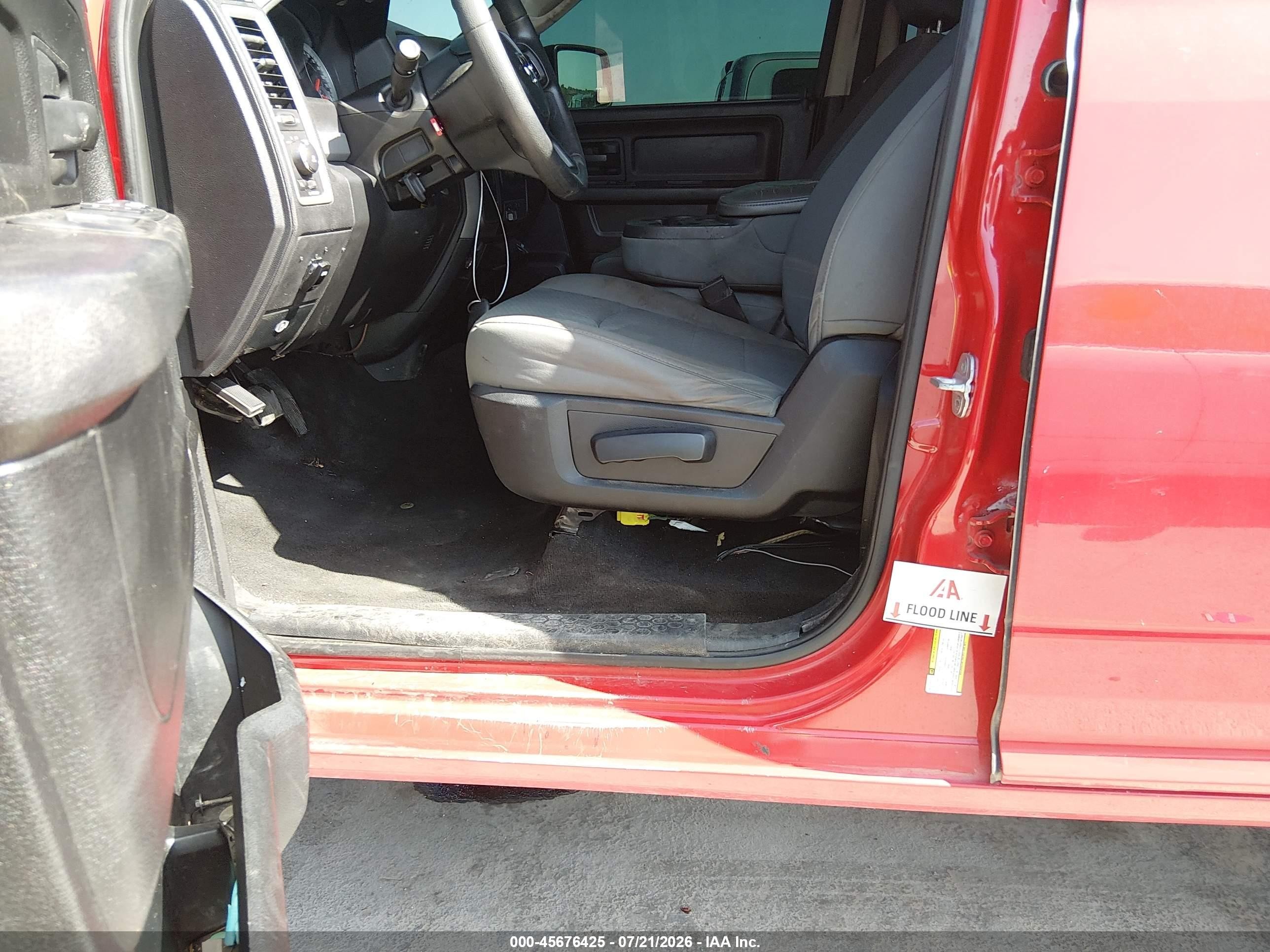 2014 Ram 1500 Express Red vin: 1C6RR6KT4ES112763