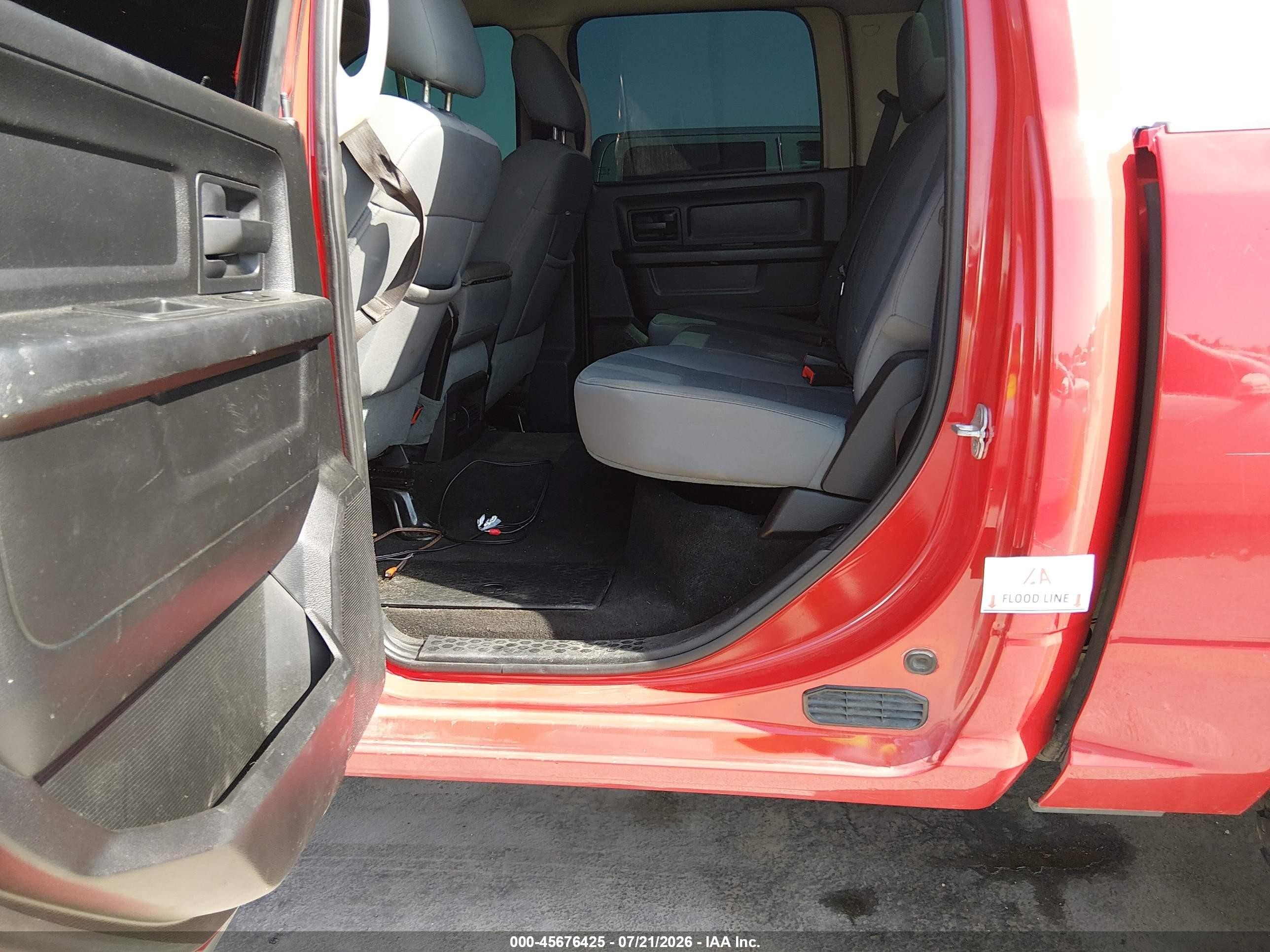 2014 Ram 1500 Express Red vin: 1C6RR6KT4ES112763