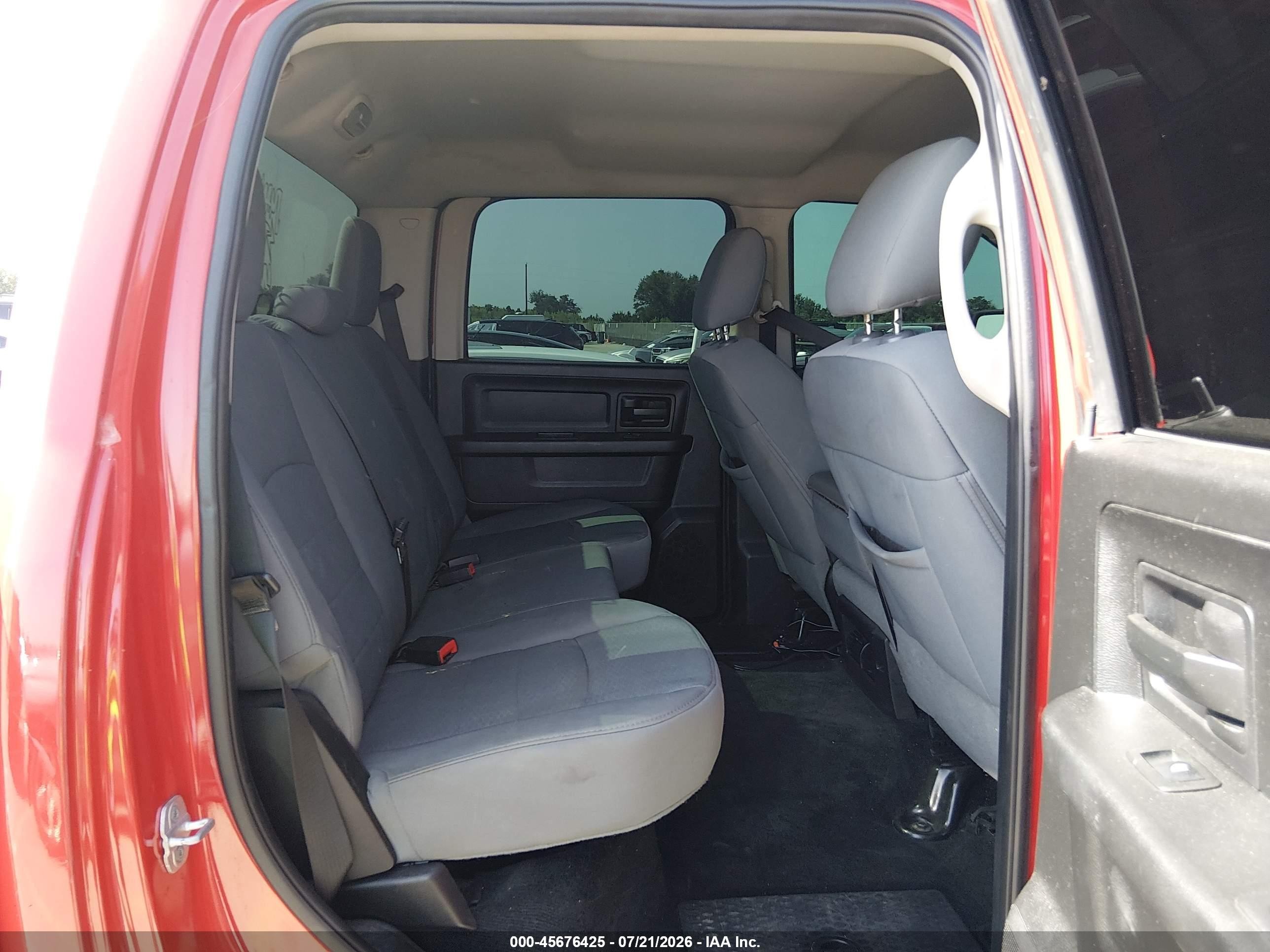 2014 Ram 1500 Express Red vin: 1C6RR6KT4ES112763