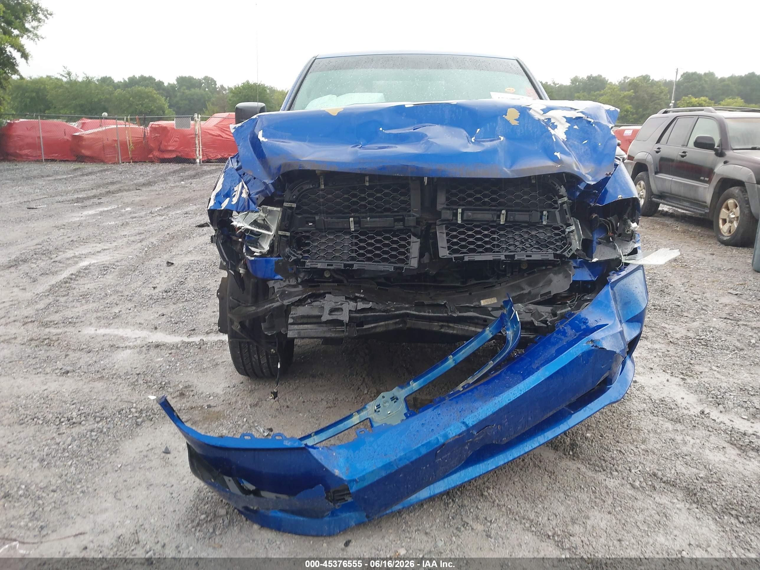 2015 Ram 1500 Express Blue vin: 1C6RR6KT4FS613797