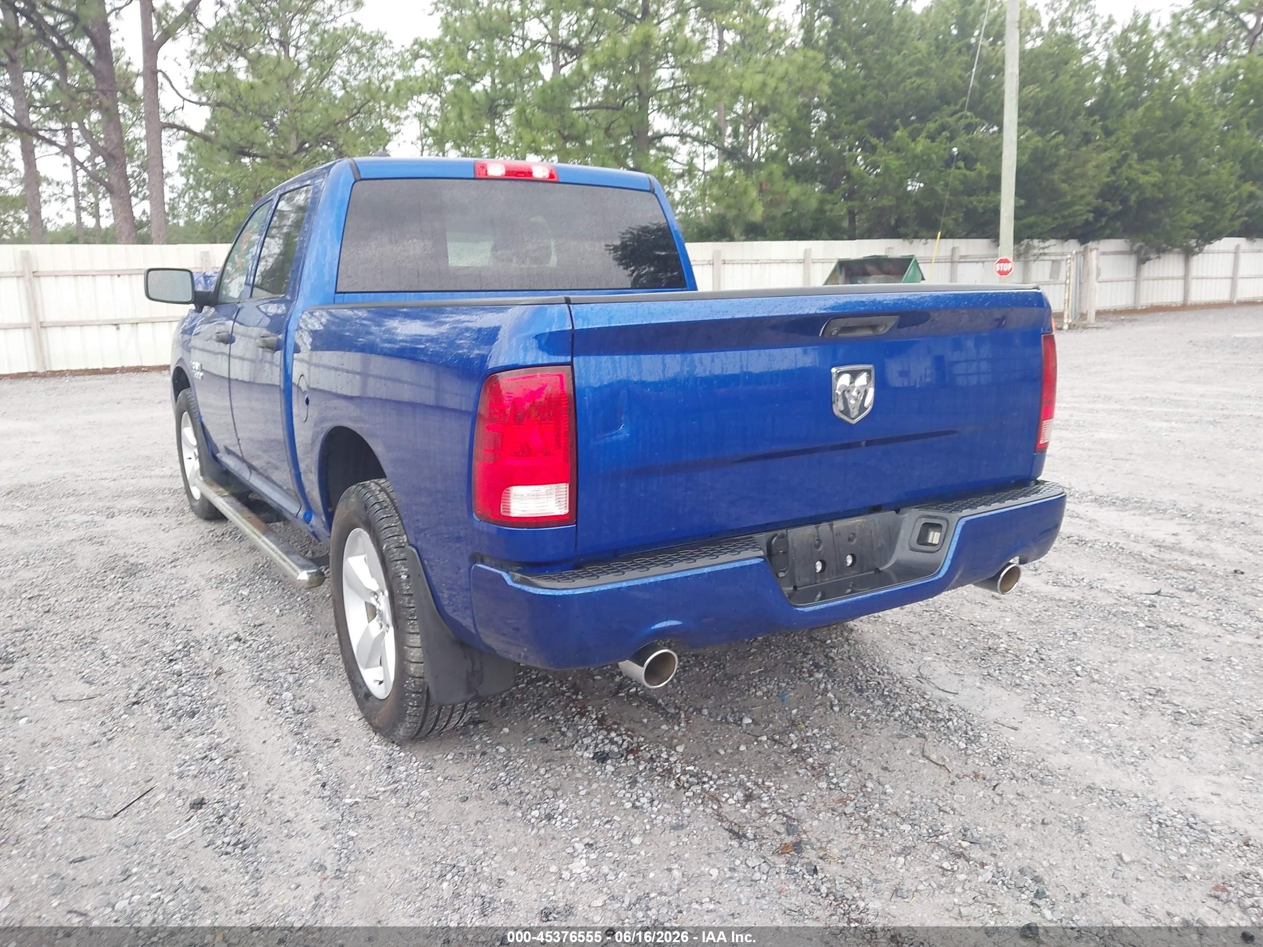 2015 Ram 1500 Express Blue vin: 1C6RR6KT4FS613797