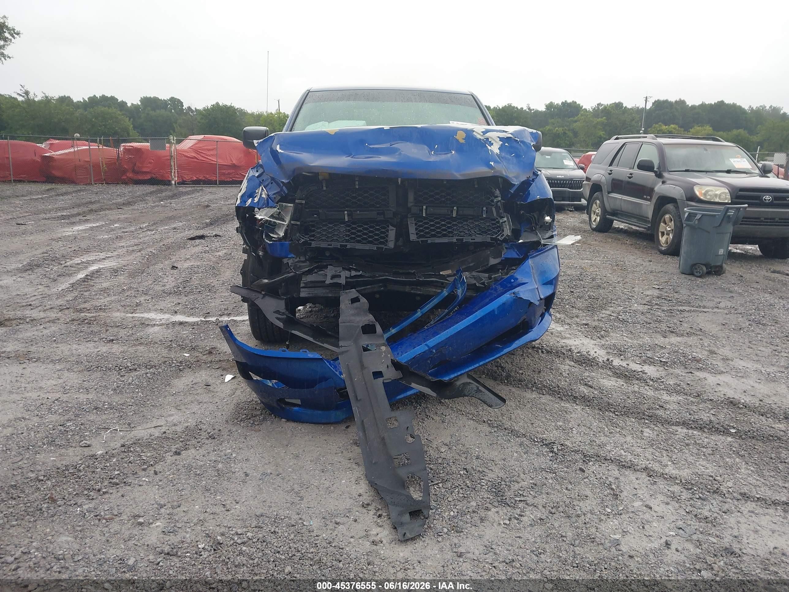 2015 Ram 1500 Express Blue vin: 1C6RR6KT4FS613797