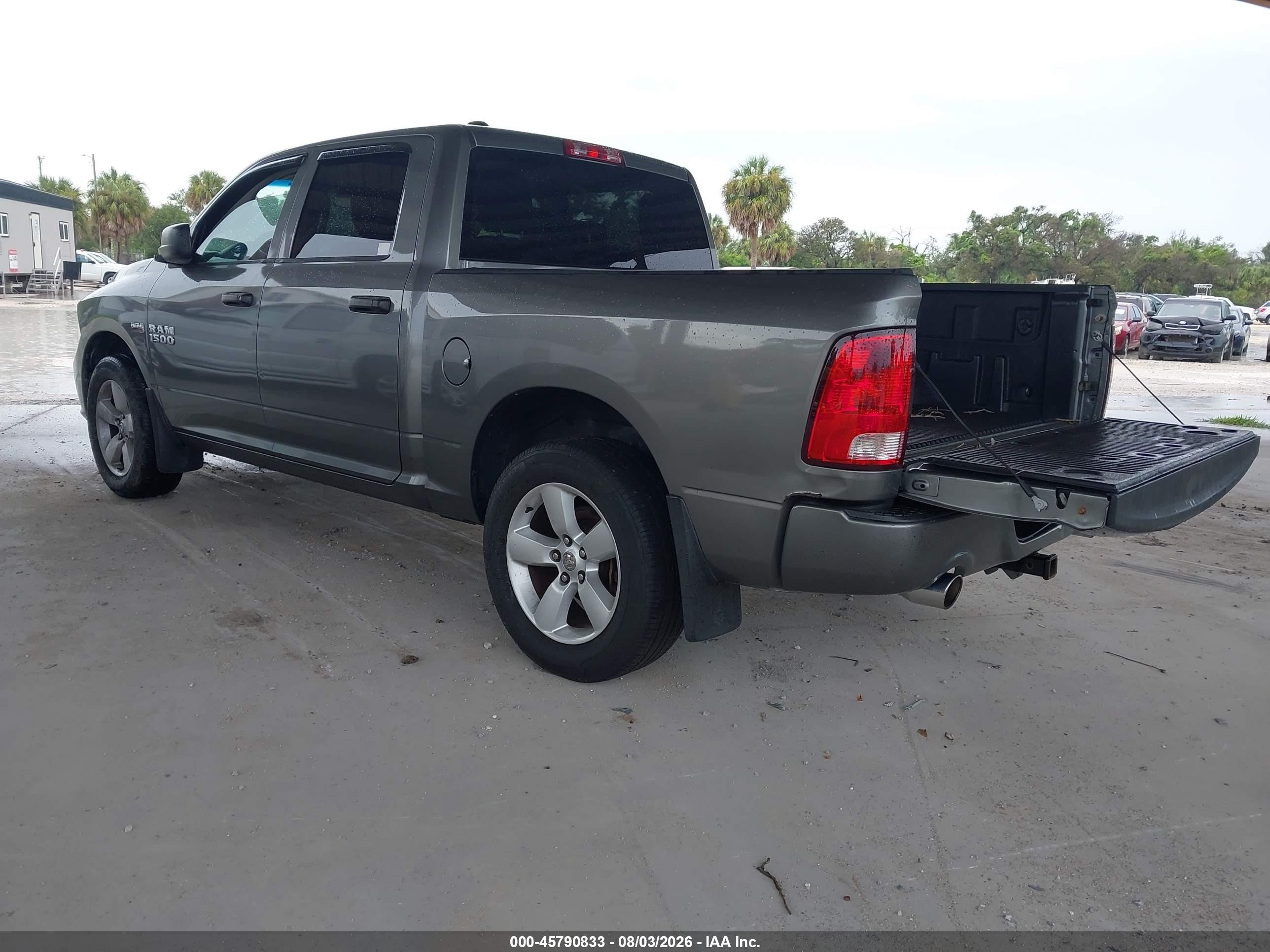 2013 Ram 1500 Express Gray vin: 1C6RR6KT5DS698940
