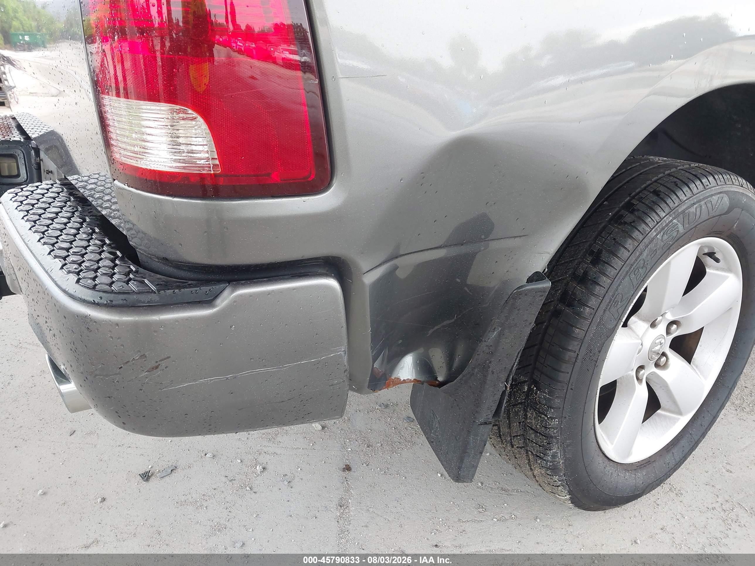 2013 Ram 1500 Express Gray vin: 1C6RR6KT5DS698940