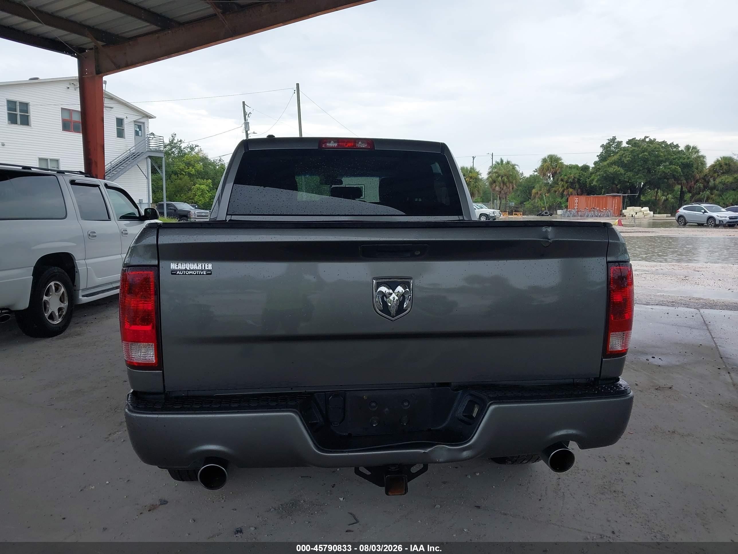 2013 Ram 1500 Express Gray vin: 1C6RR6KT5DS698940