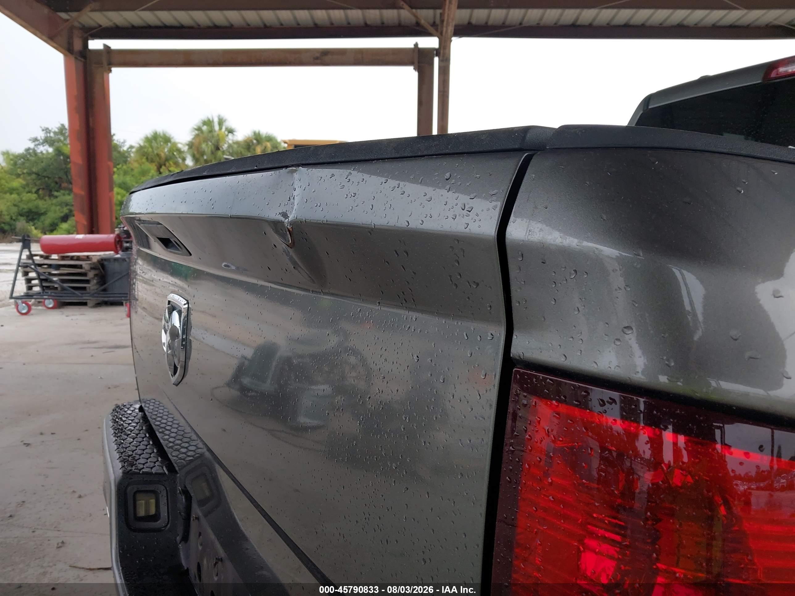 2013 Ram 1500 Express Gray vin: 1C6RR6KT5DS698940