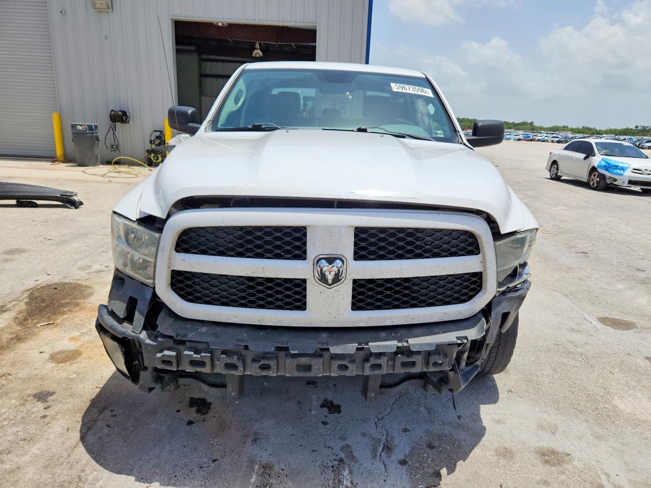 2014 Ram 1500 St White vin: 1C6RR6KT5ES237738