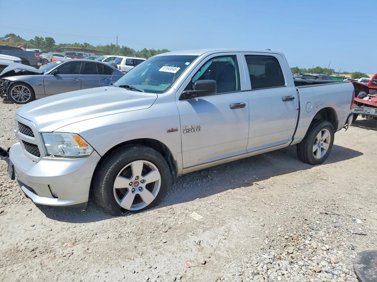 2015 Ram 1500 St Silver vin: 1C6RR6KT5FS605224
