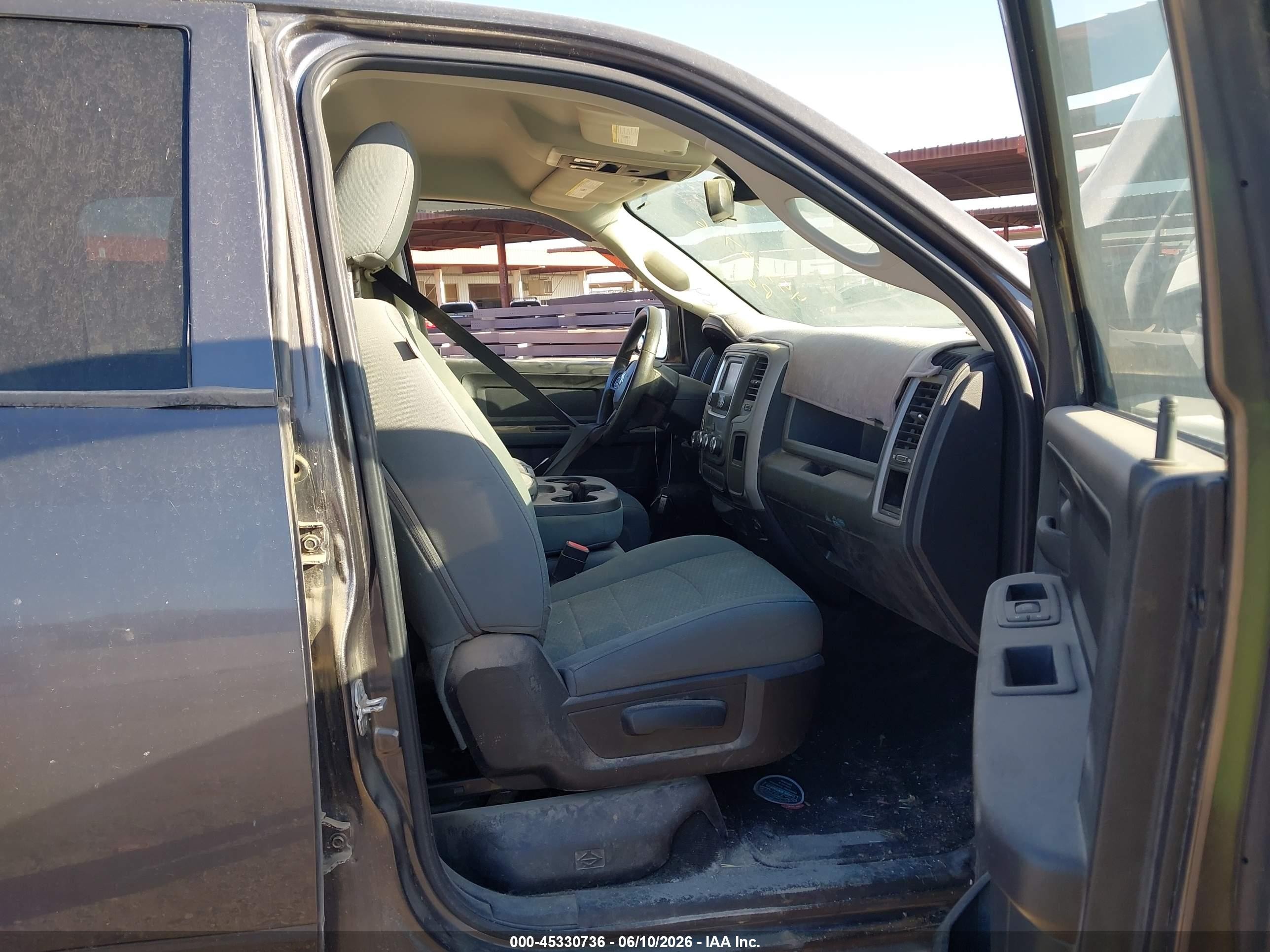 2015 Ram 1500 Tradesman Gray vin: 1C6RR6KT5FS658991