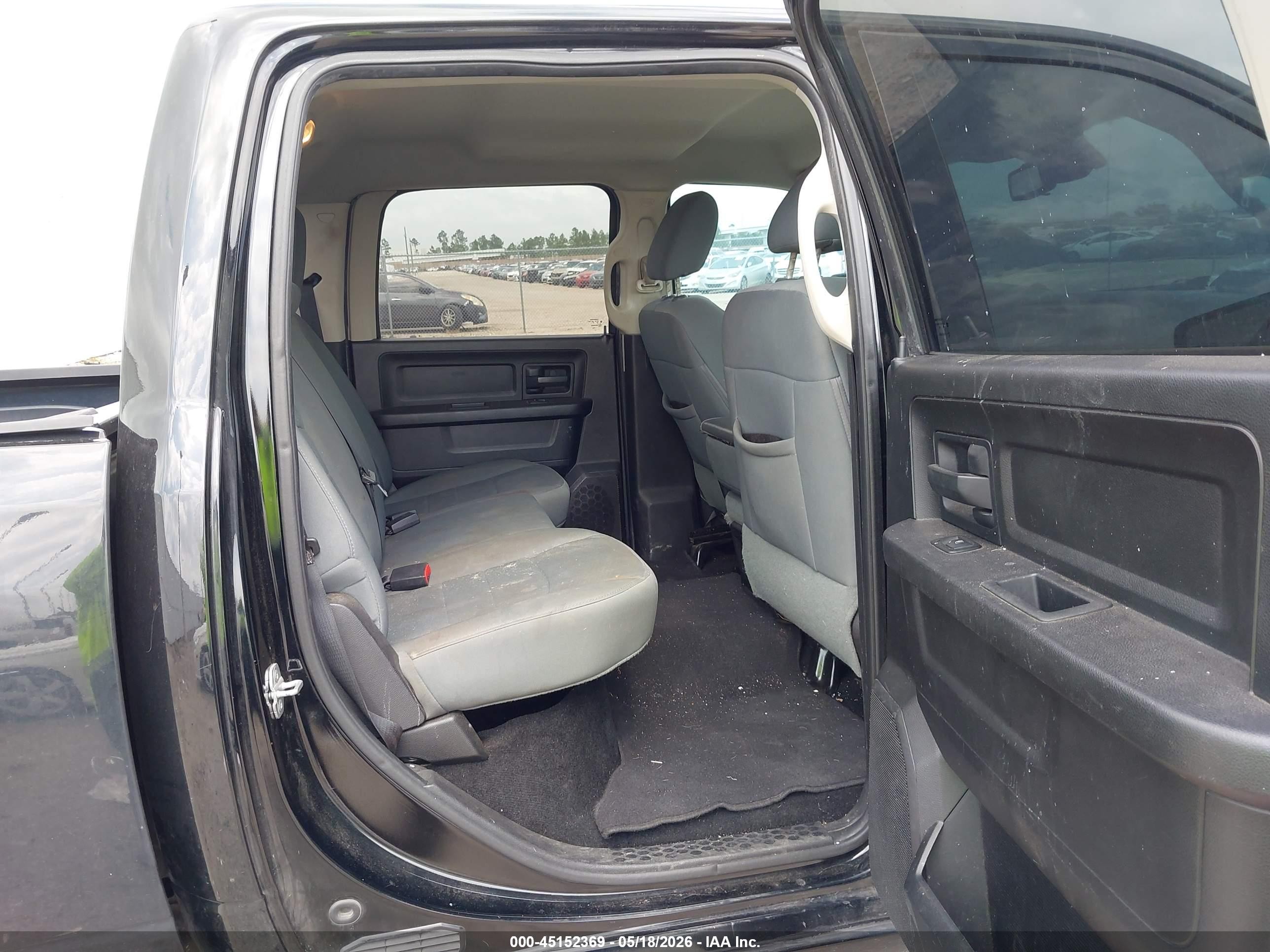 2013 Ram 1500 Express Black vin: 1C6RR6KT6DS716782