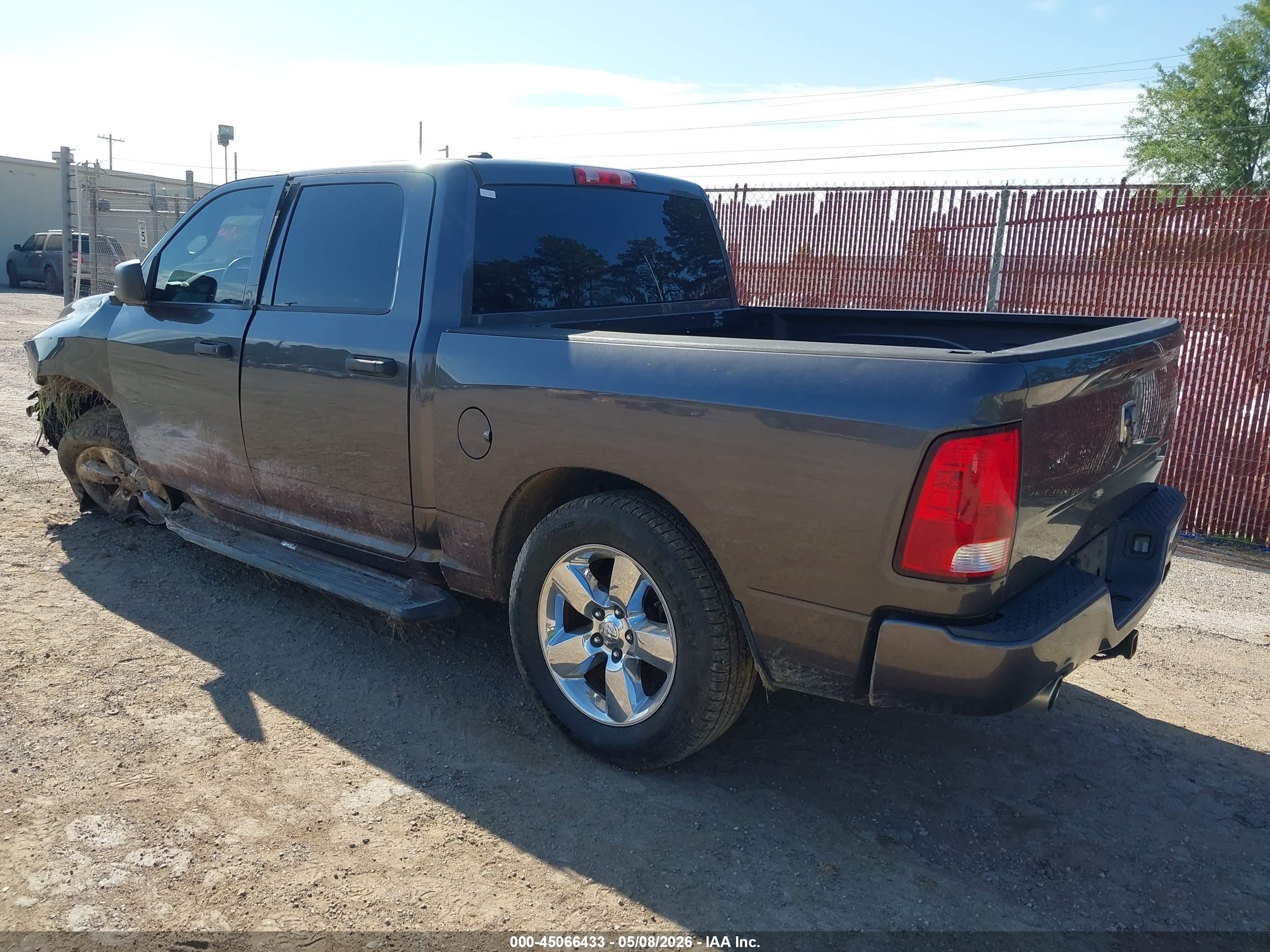 2014 Ram 1500 Express Серый vin: 1C6RR6KT6ES448902