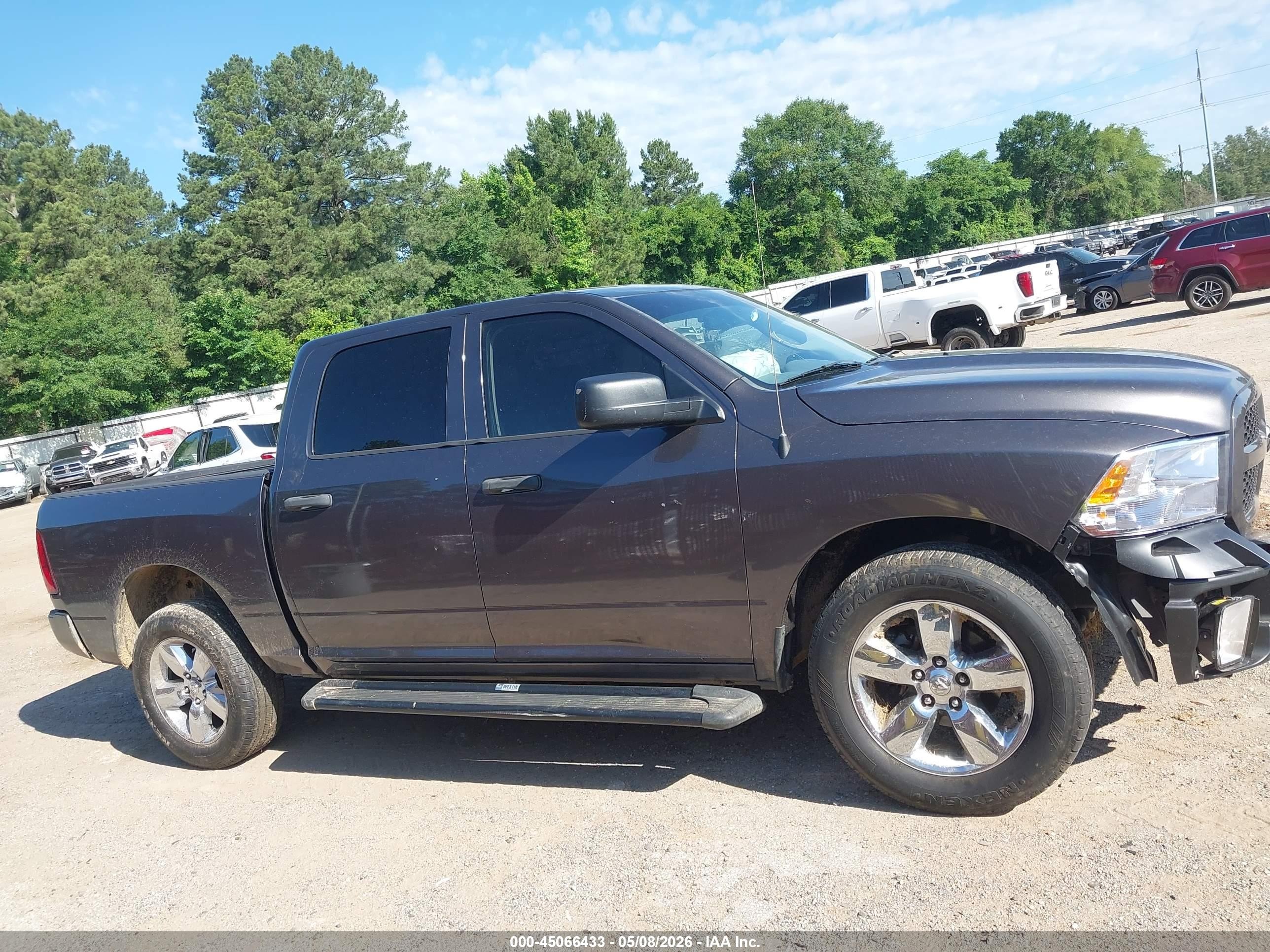 2014 Ram 1500 Express Серый vin: 1C6RR6KT6ES448902