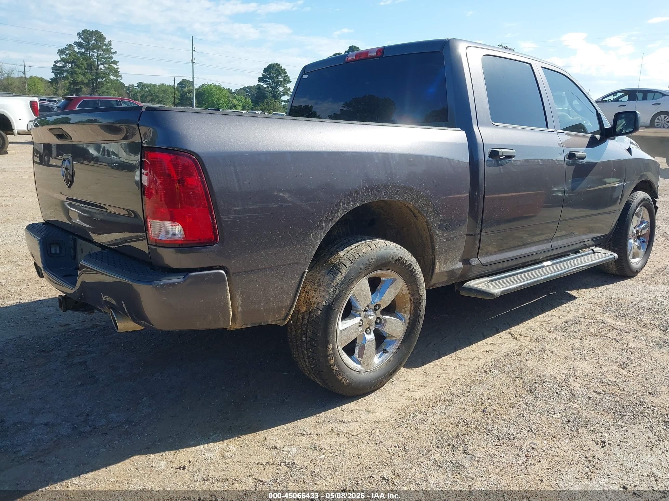 2014 Ram 1500 Express Серый vin: 1C6RR6KT6ES448902