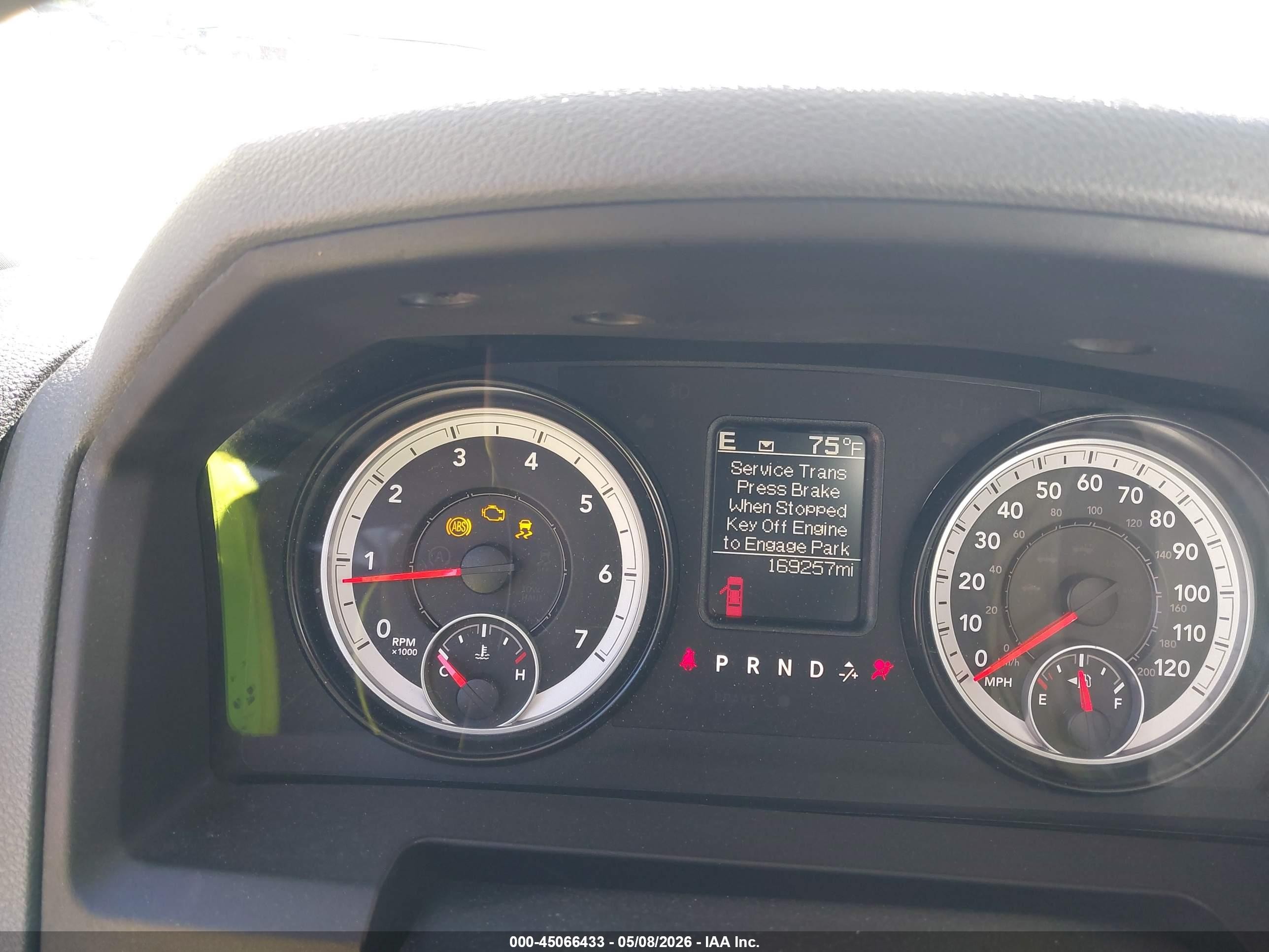 2014 Ram 1500 Express Серый vin: 1C6RR6KT6ES448902