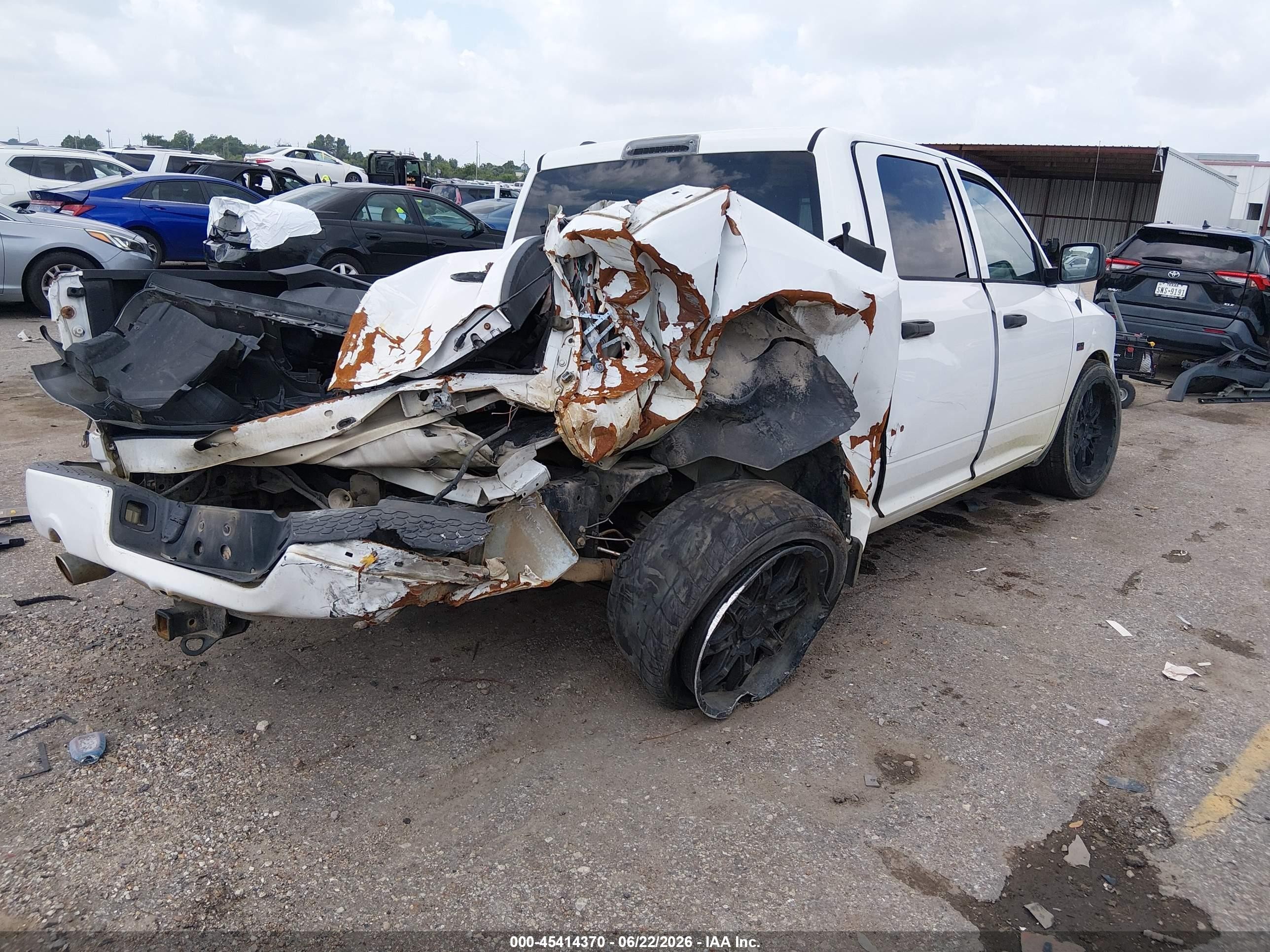 2015 Ram 1500 Express White vin: 1C6RR6KT6FS567244
