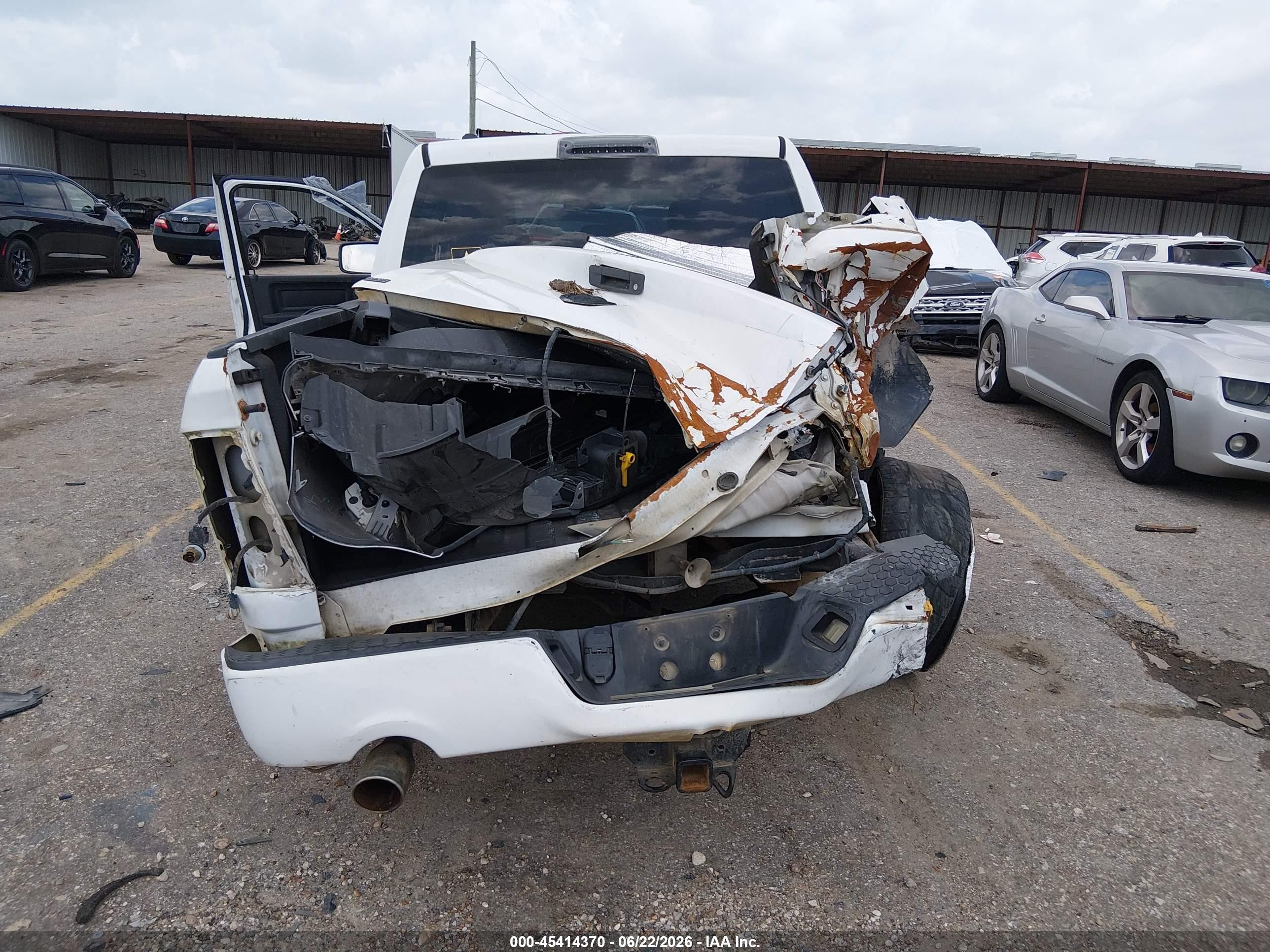 2015 Ram 1500 Express White vin: 1C6RR6KT6FS567244