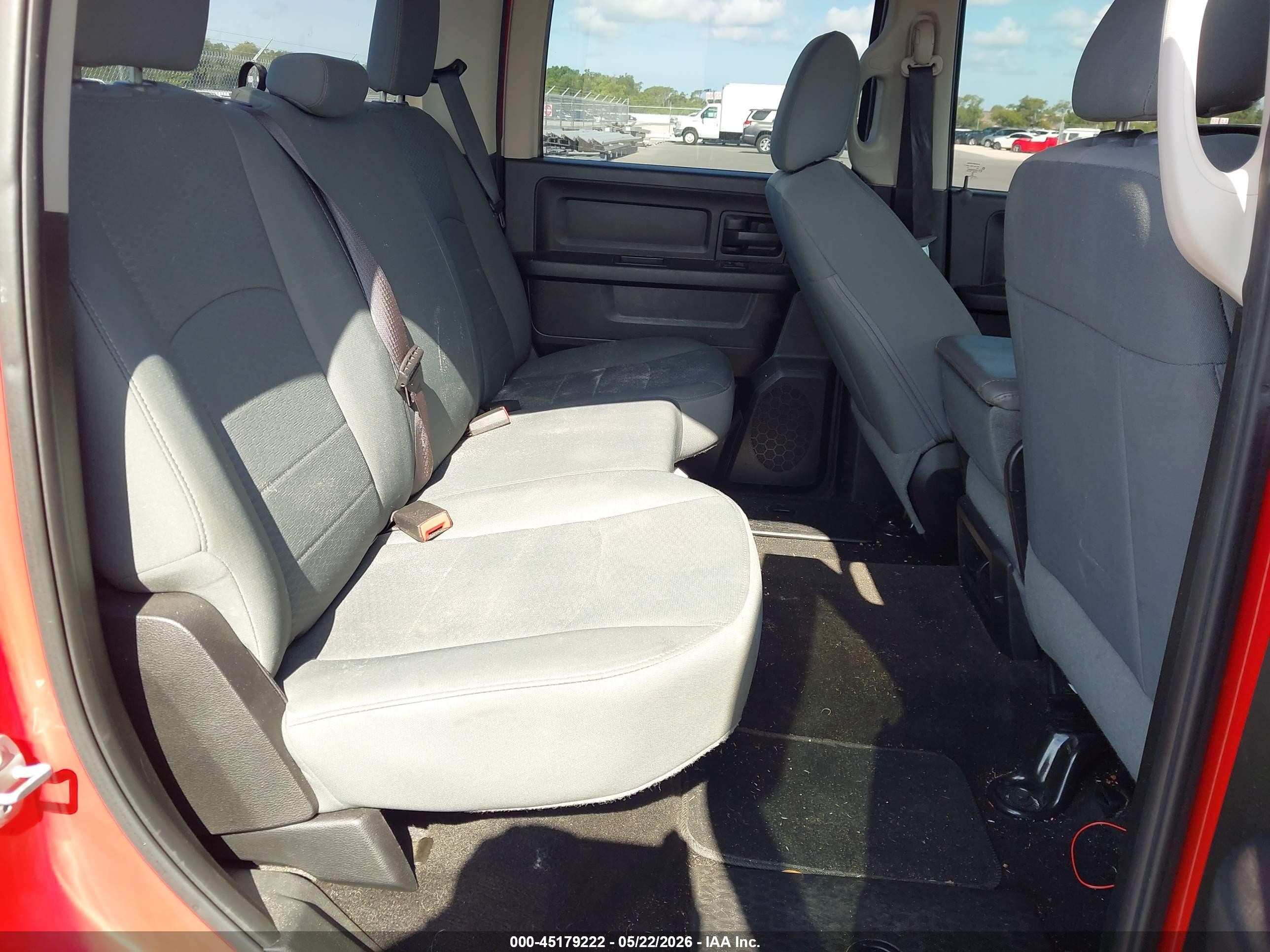 2015 Ram 1500 Express Red vin: 1C6RR6KT6FS608441