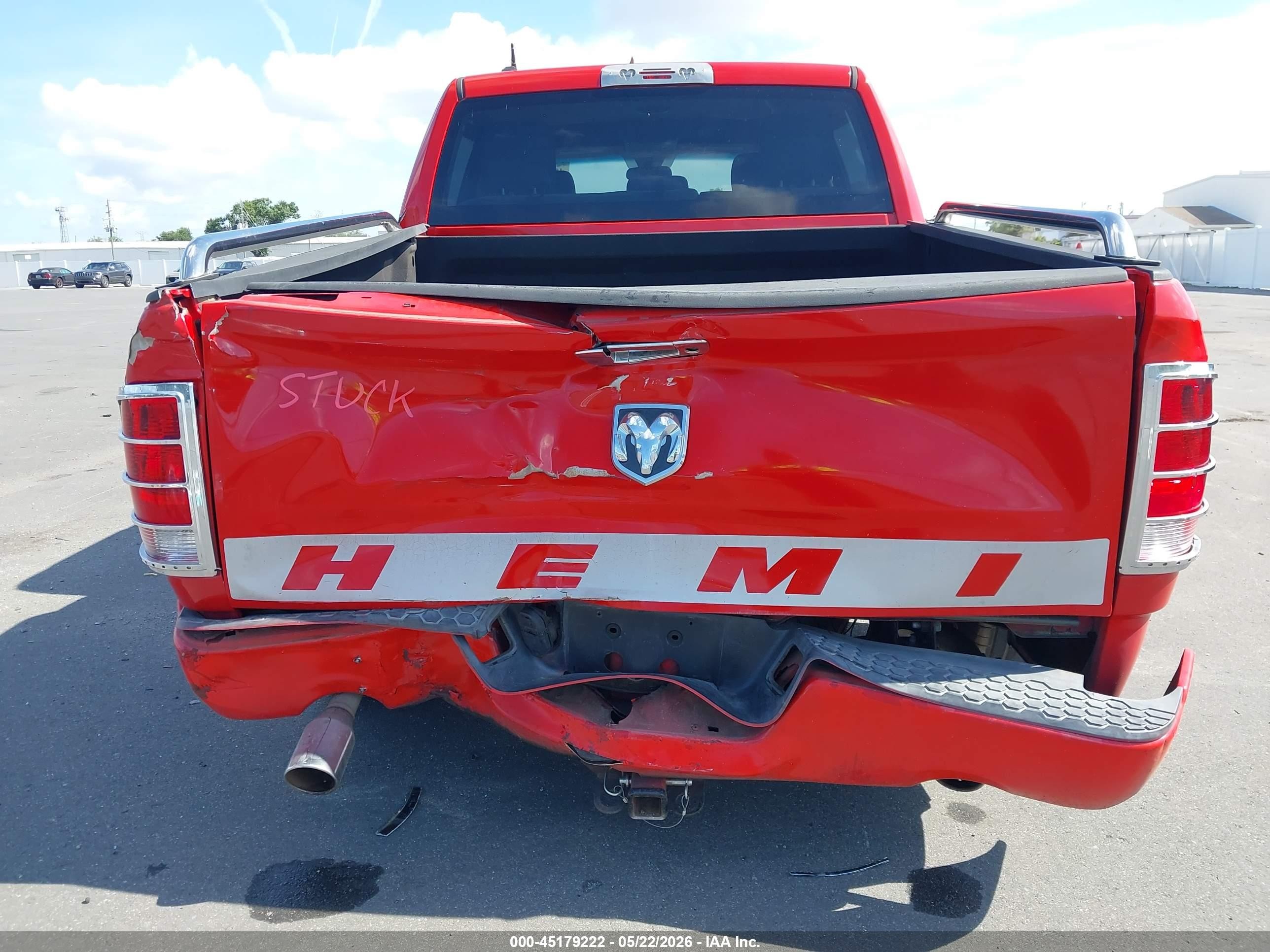2015 Ram 1500 Express Red vin: 1C6RR6KT6FS608441