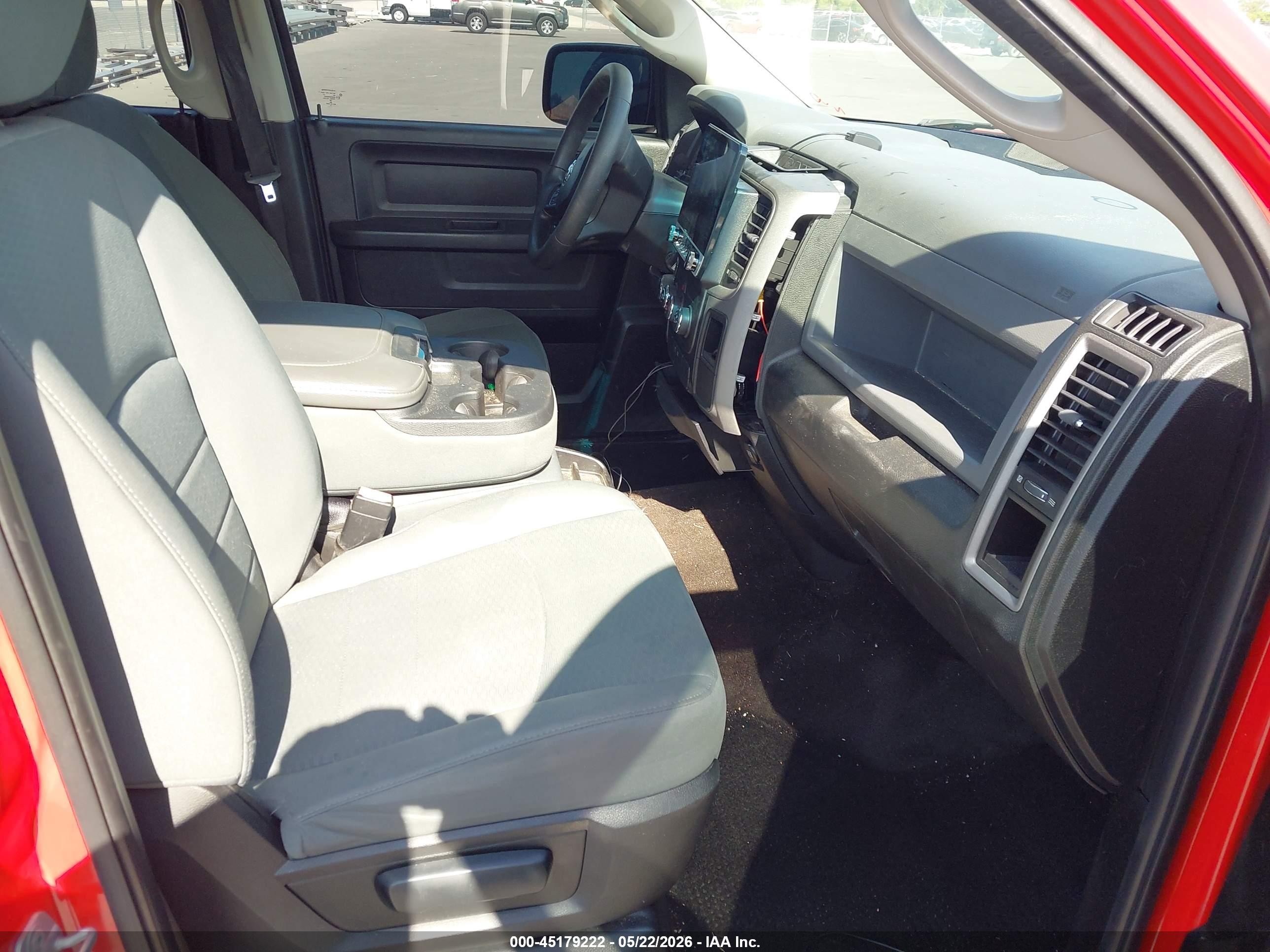 2015 Ram 1500 Express Red vin: 1C6RR6KT6FS608441
