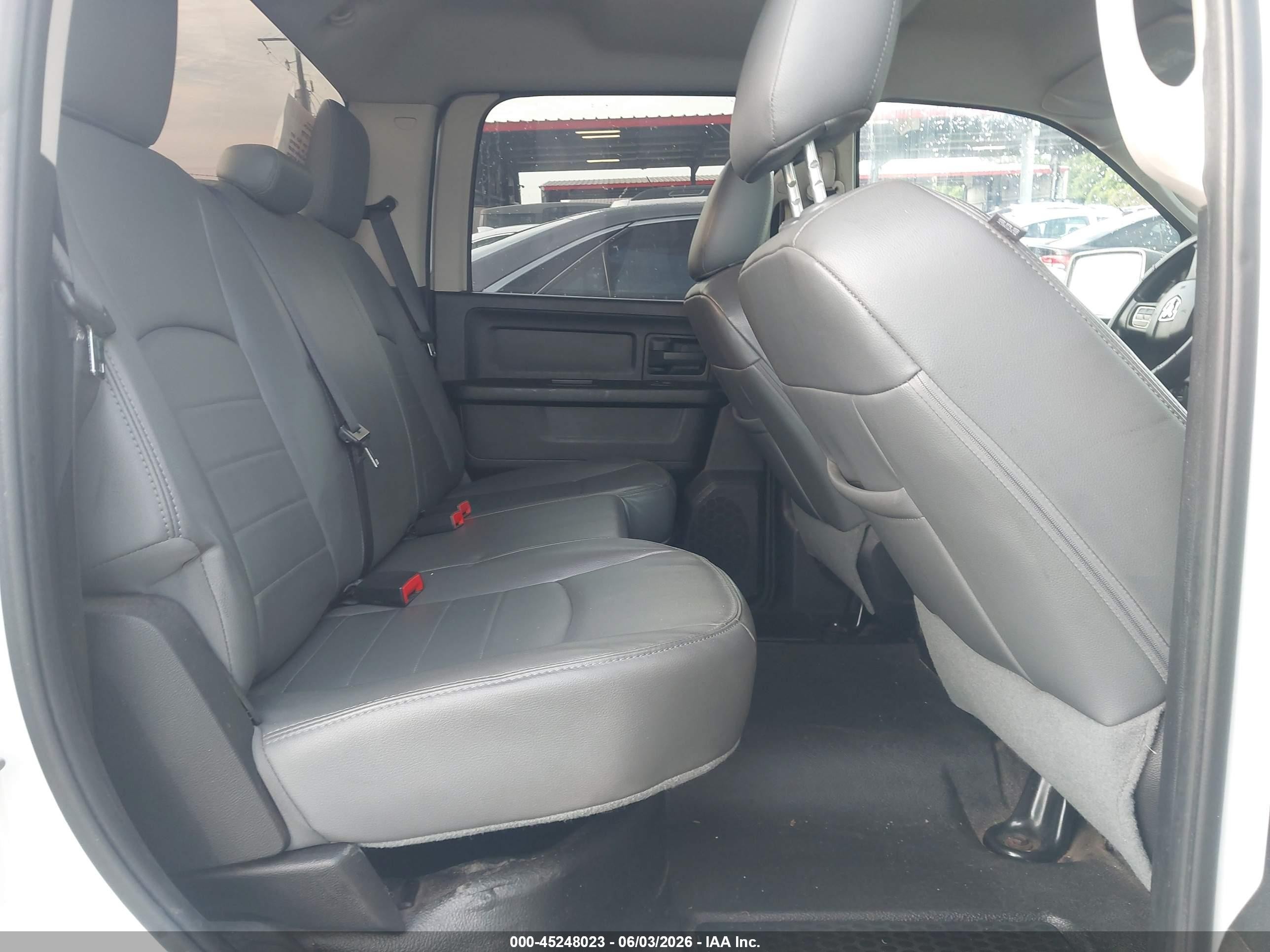 2014 Ram 1500 Tradesman White vin: 1C6RR6KT7ES154733
